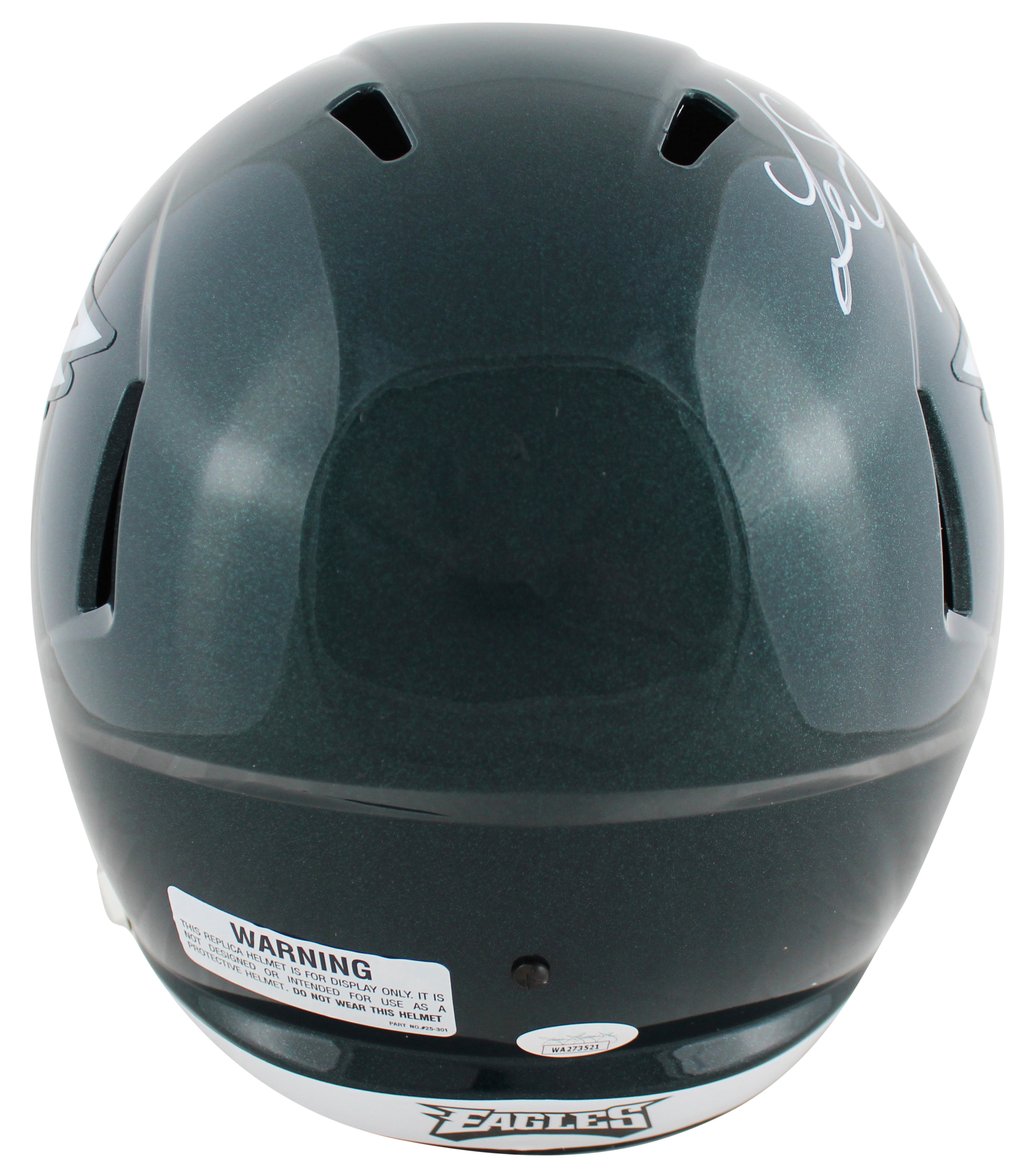 Eagles LeSean McCoy Authentic Signed Full Size Speed Rep Helmet JSA Witness