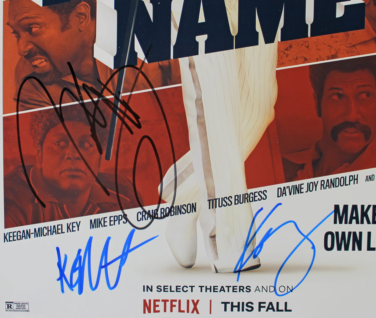My Name Is Dolomite (3) Key, McPhee & Burgess Signed 12x18 Photo BAS #A57896