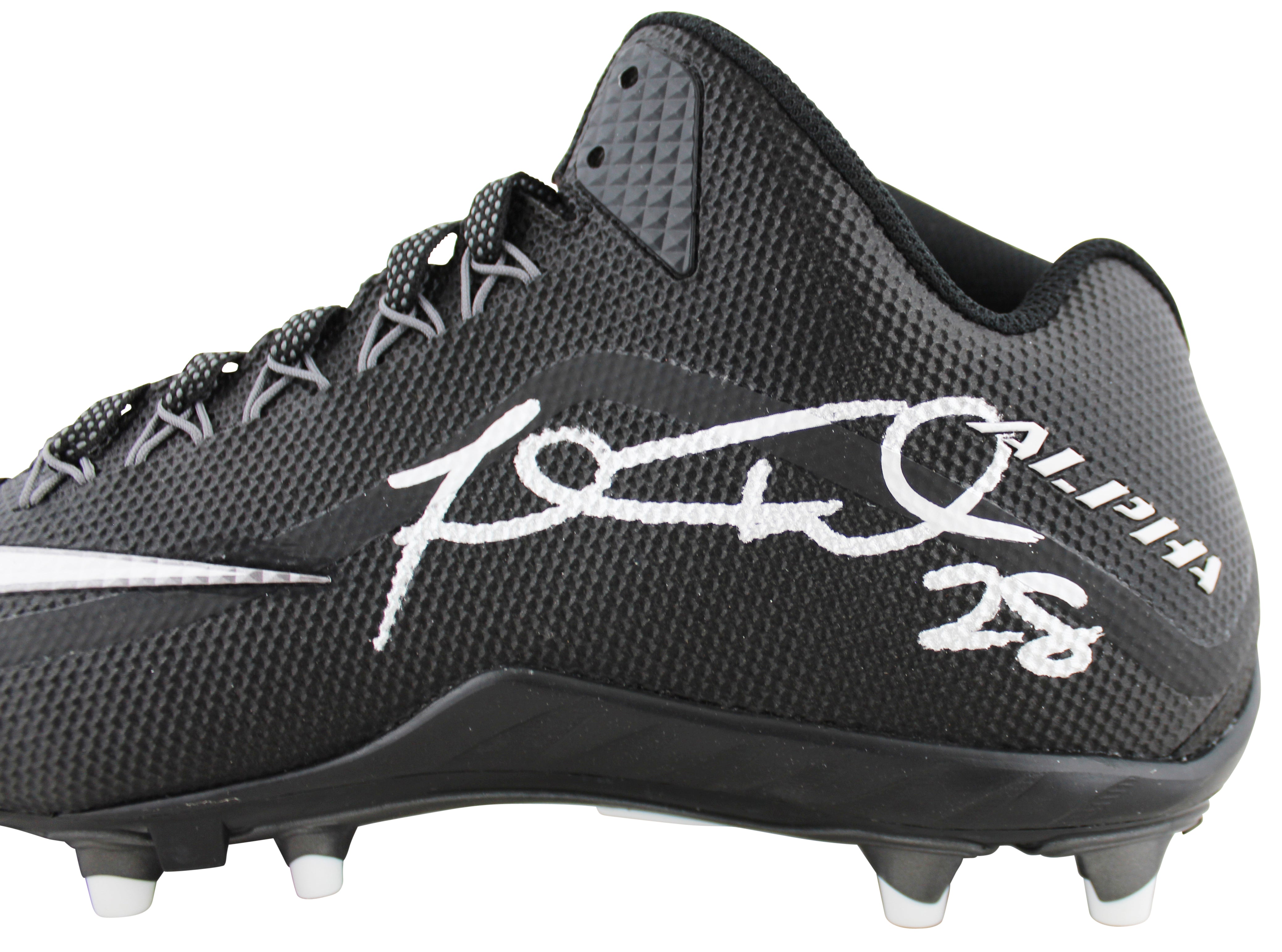 Jaguars Fred Taylor Authentic Signed Nike Alpha Pro Cleat BAS Witnessed