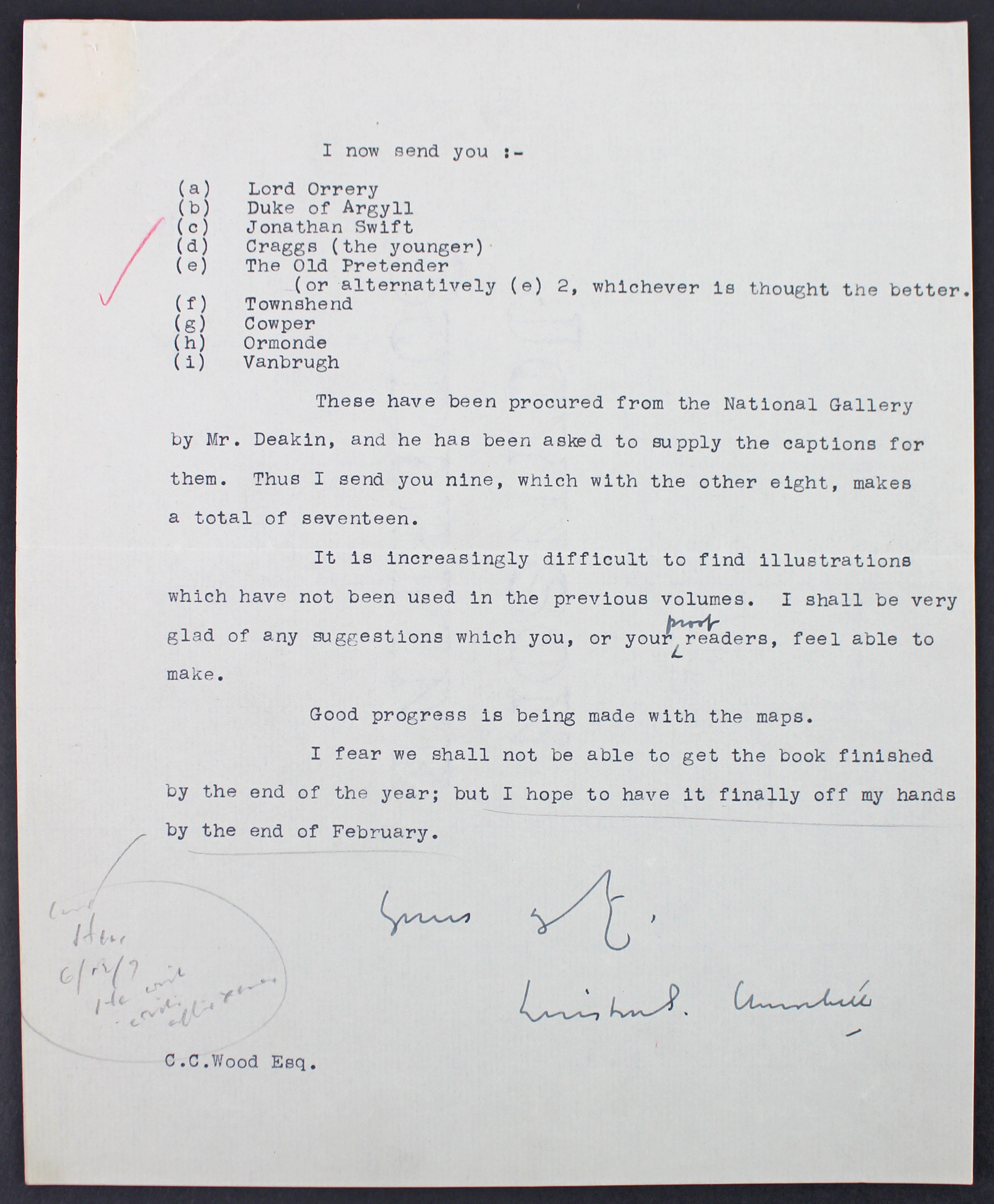Winston Churchill Authentic Signed 1937 8x10 Letter w/ Content #A39337