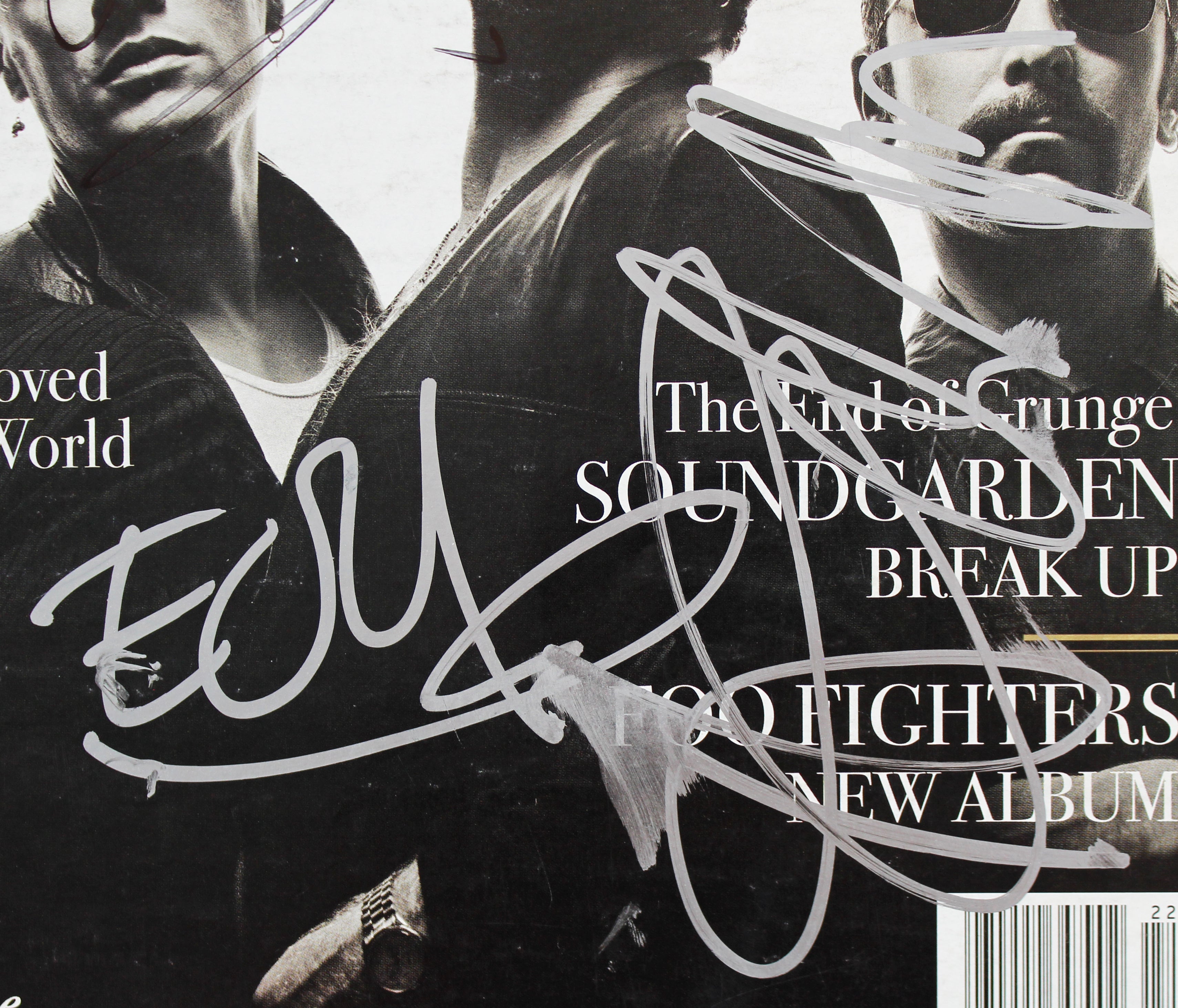 U2 (4) Bono, Edge, Clayton & Mullen Signed May 1997 Rolling Stone Magazine BAS