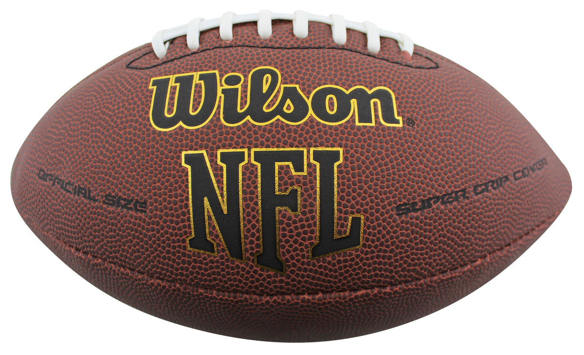 Cowboys Deion Sanders Authentic Signed Super Grip Nfl Football BAS Witnessed