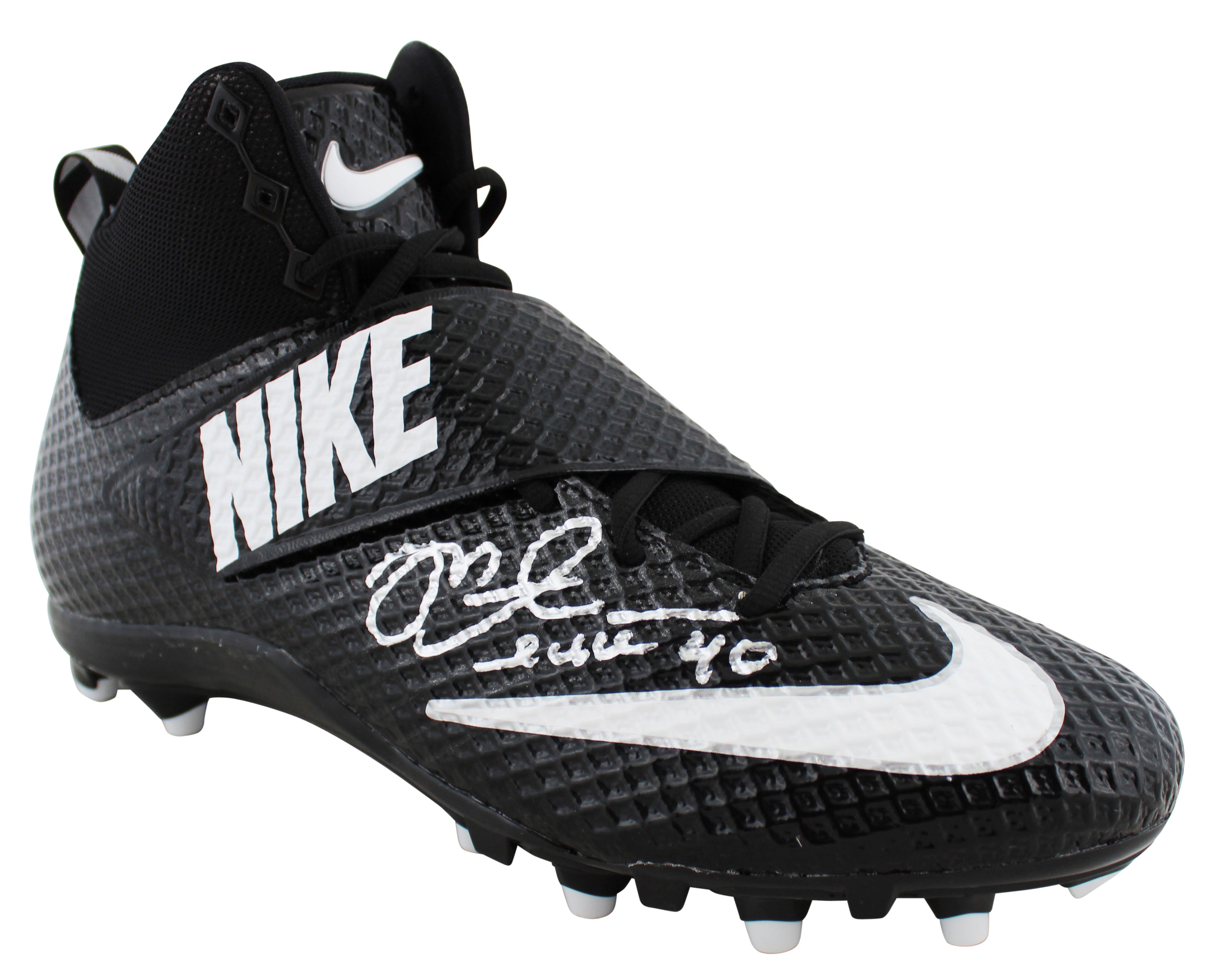 Buccaneers Mike Alstott Authentic Signed Nike Lunarbeast Cleat BAS Witnessed