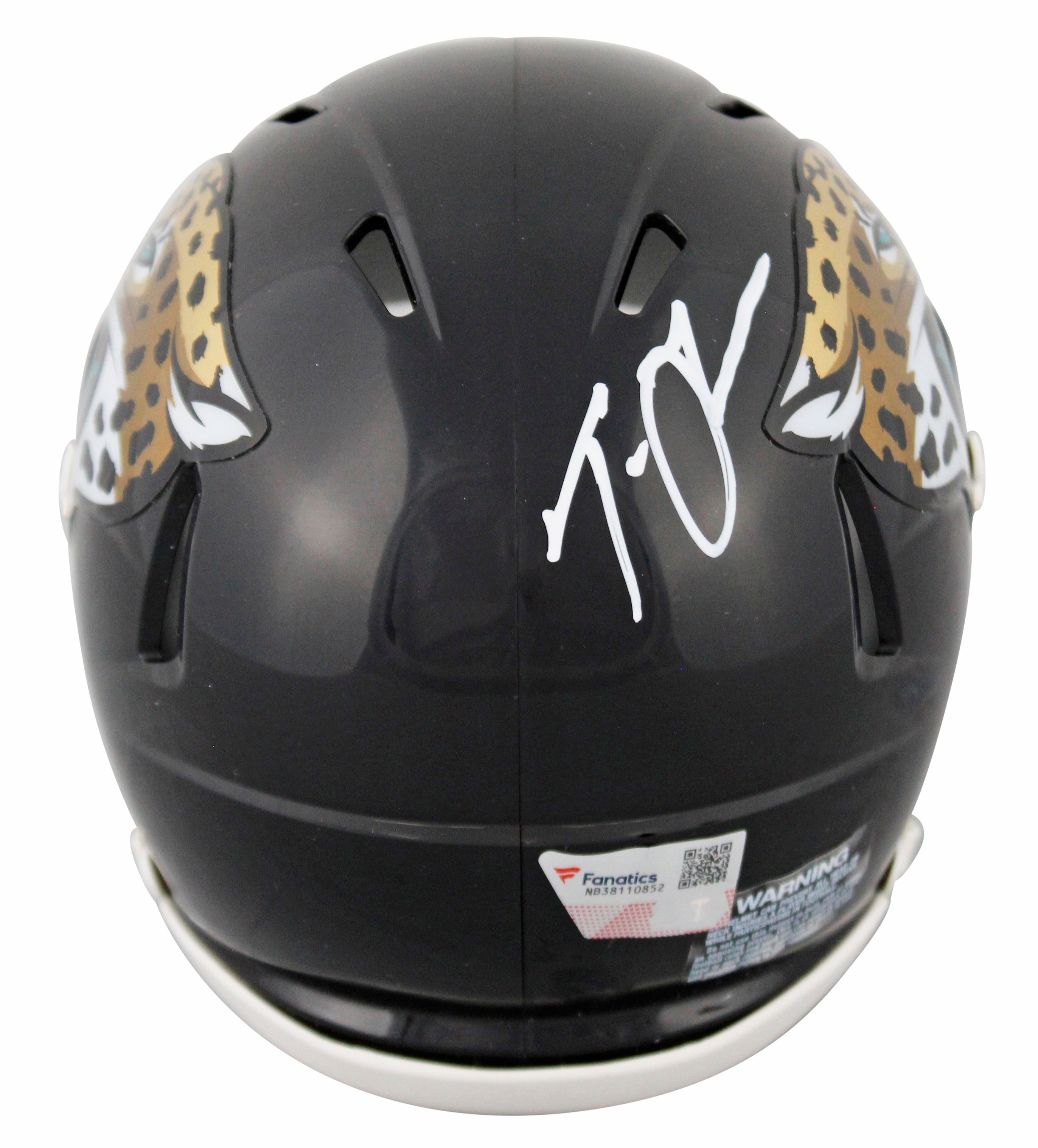 Jaguars Trevor Lawrence Authentic Signed Speed Mini Helmet Autographed Fanatics