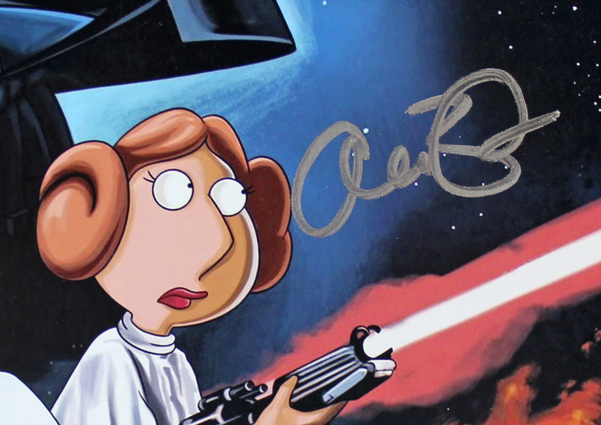 Seth Green & Alex Borstein Family Guy Authentic Signed 12x18 Photo BAS #X71020
