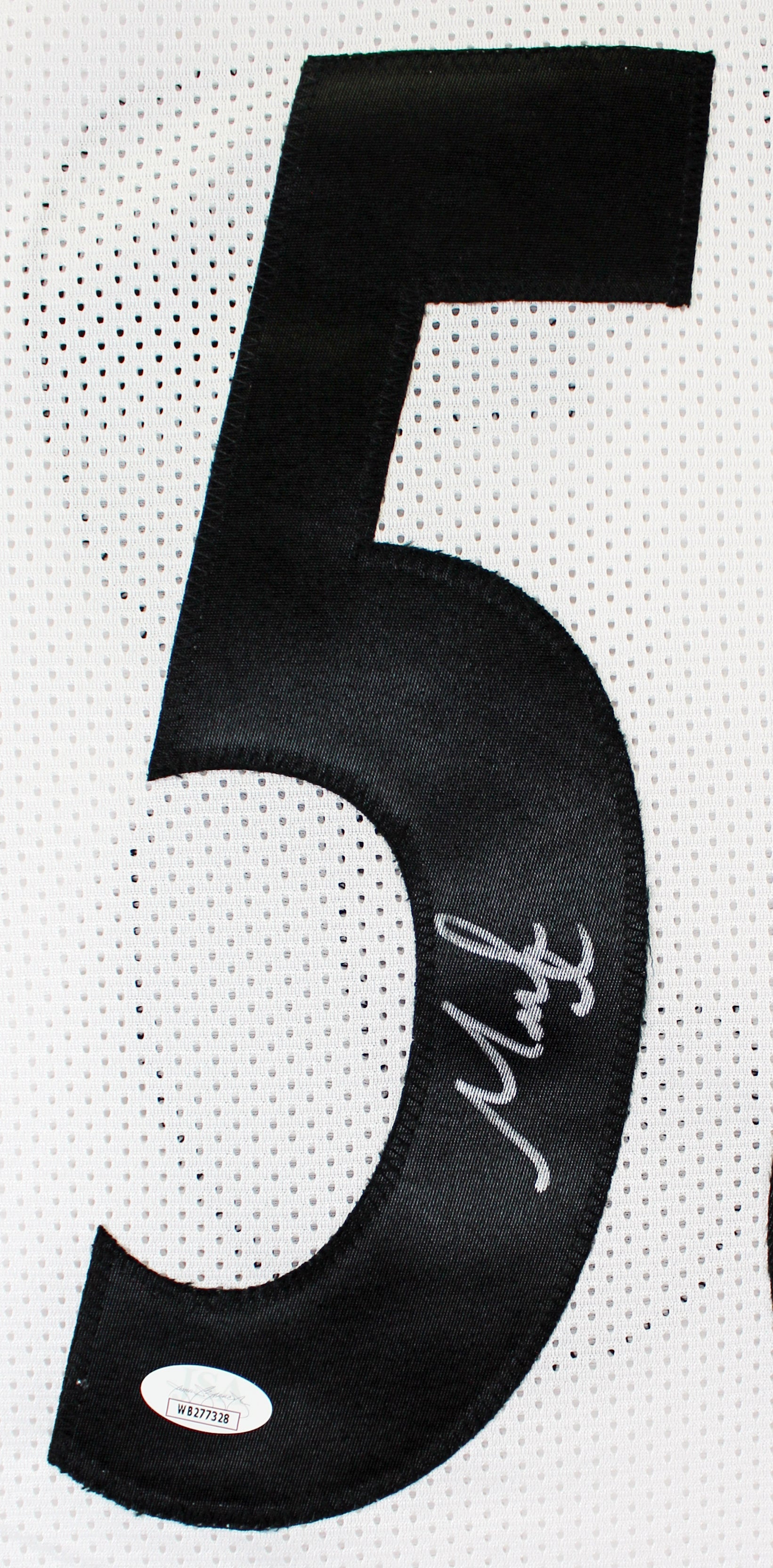 Maurkice Pouncey Authentic Signed White Pro Style Jersey Autographed JSA