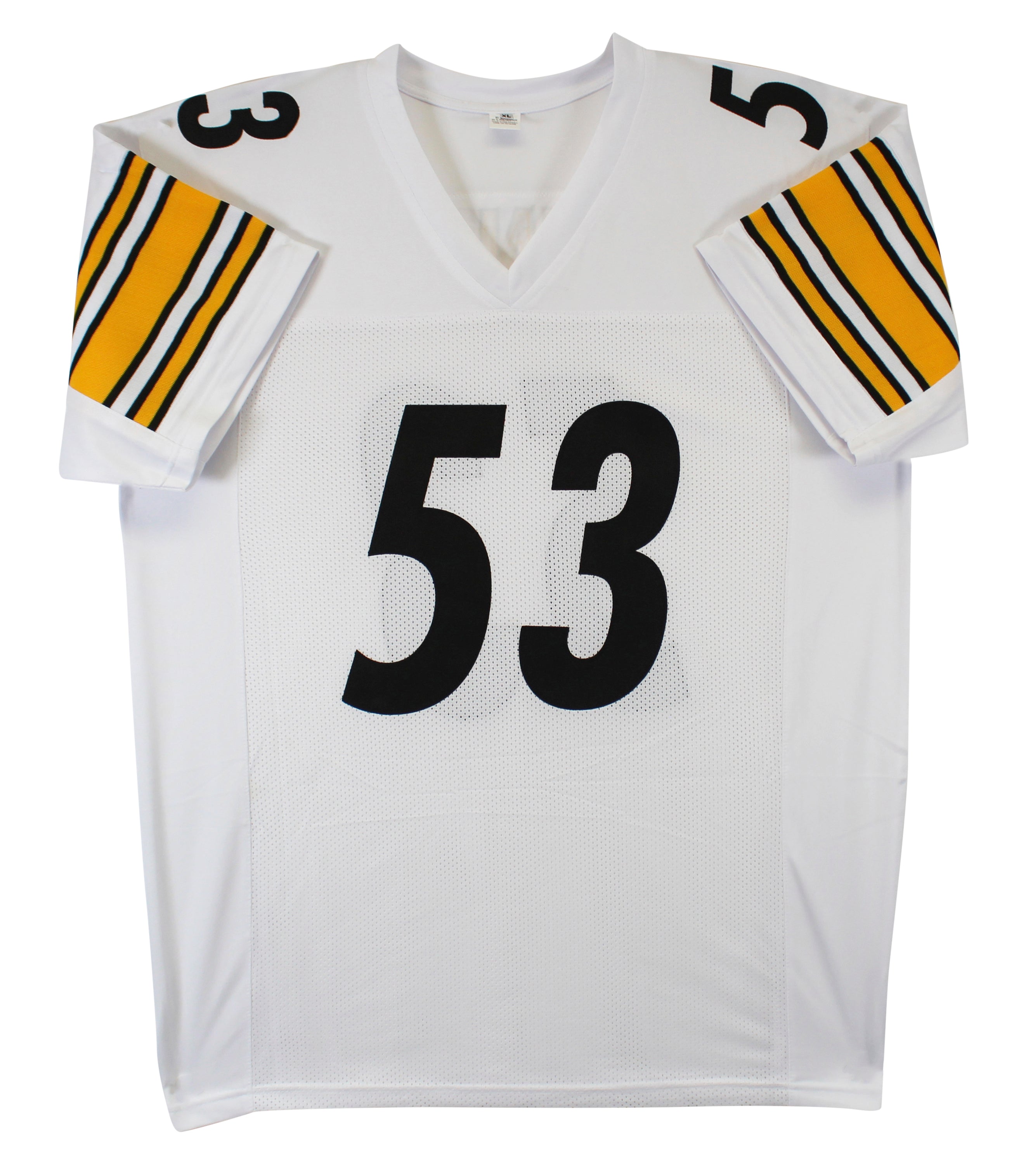 Maurkice Pouncey Authentic Signed White Pro Style Jersey Autographed JSA