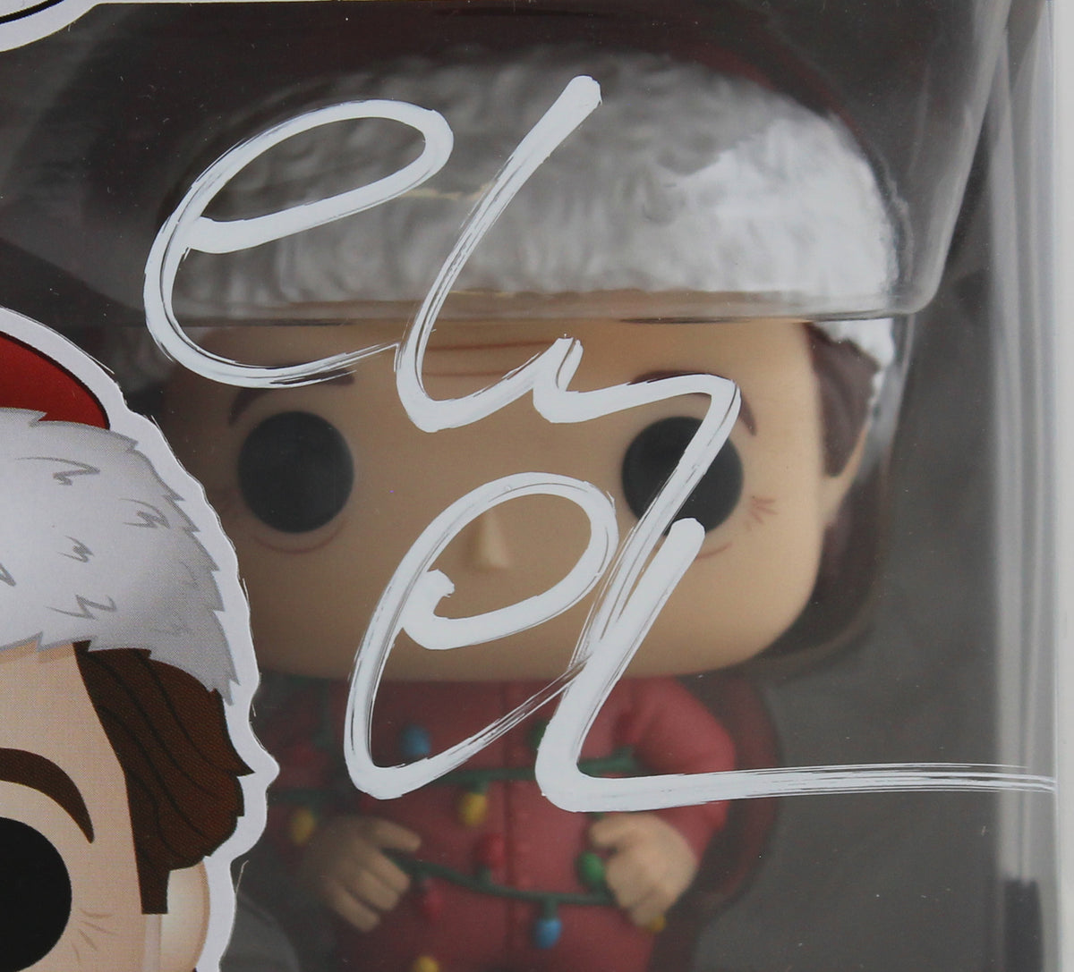 Chevy Chase Christmas Vacation Signed Santa Funko Pop Vinyl Figure BAS #WY56698