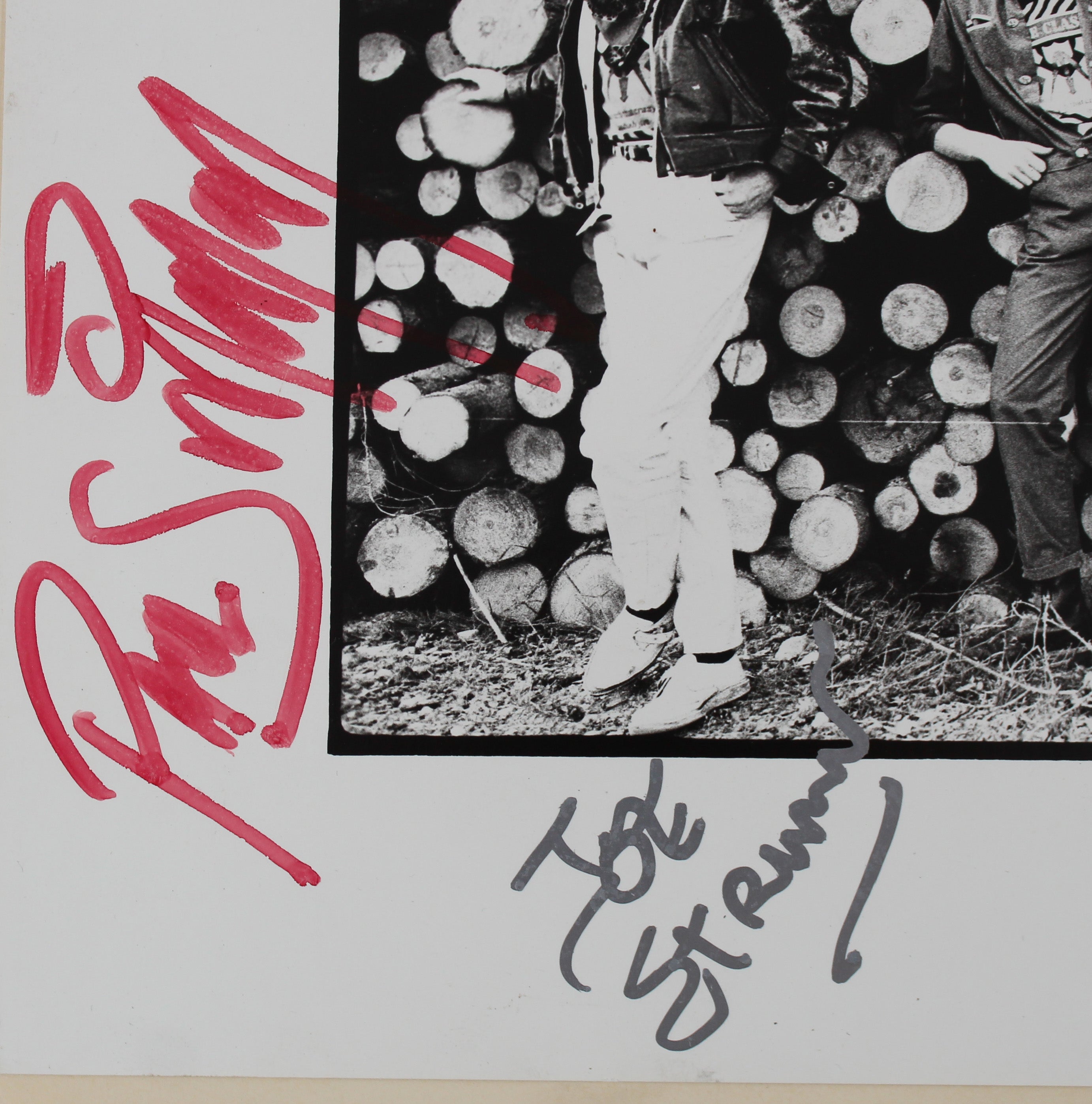 The Clash (4) Strummer, Jones, Simonon & Chimes Signed Mounted 9.5x12 Photo JSA