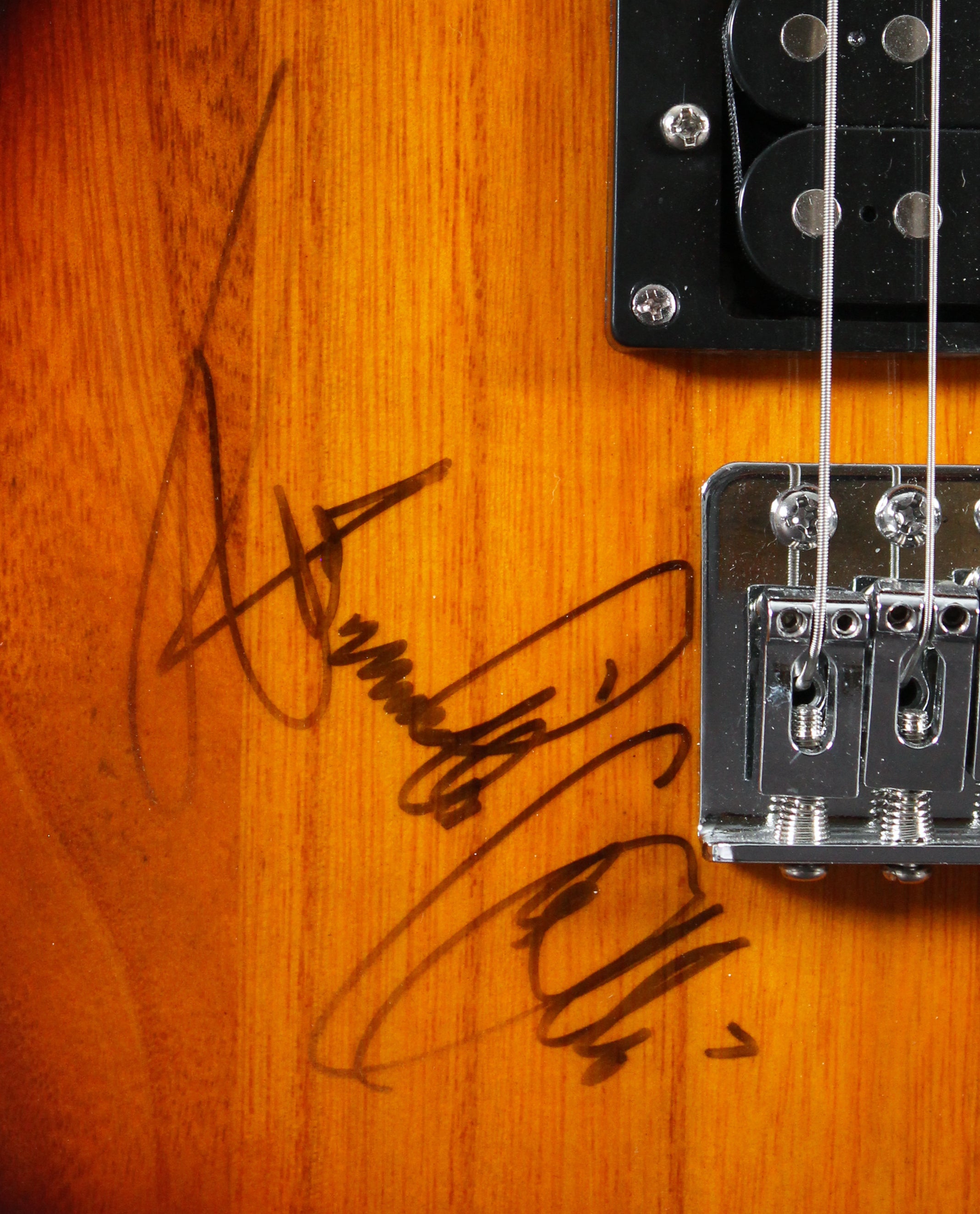 Frankie Valli Authentic Signed Viper Electric Guitar Autographed BAS #BJ67604