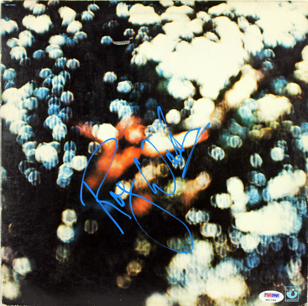 Roger Waters Signed Obscured By Clouds Album Cover W/ Vinyl PSA/DNA #H61799