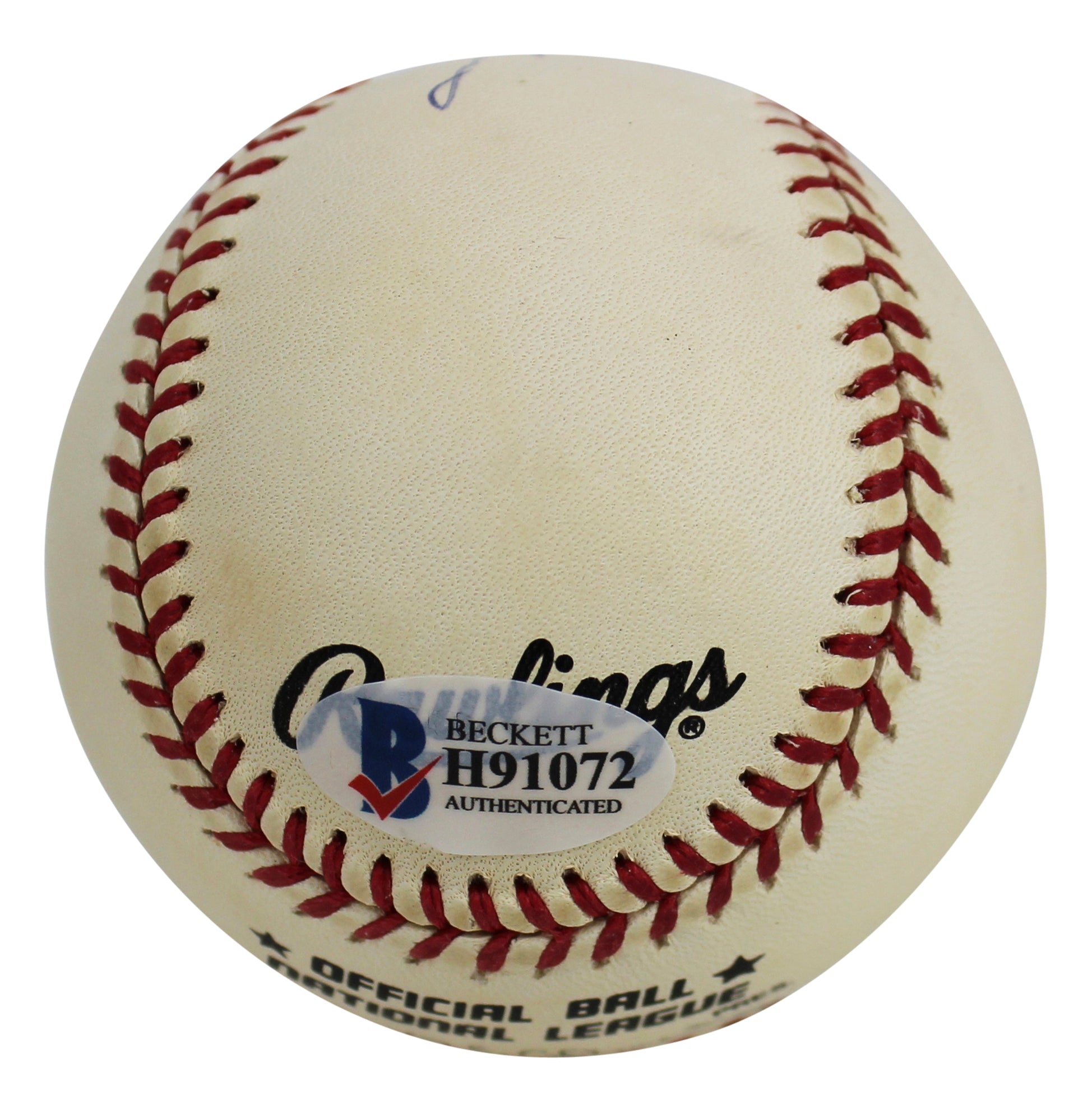 Giants Matt Williams Authentic Signed Coleman Onl Baseball BAS #H91072