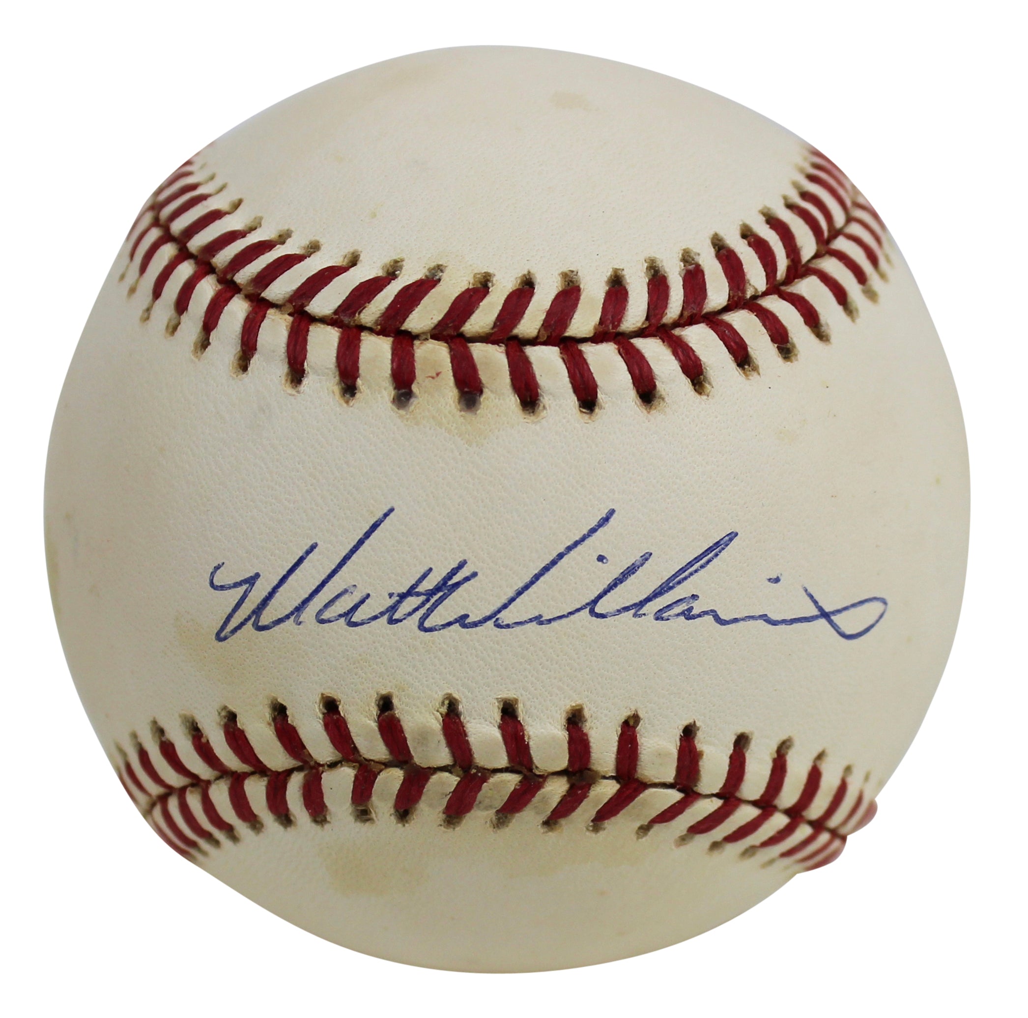 Giants Matt Williams Authentic Signed Coleman Onl Baseball BAS #H91067