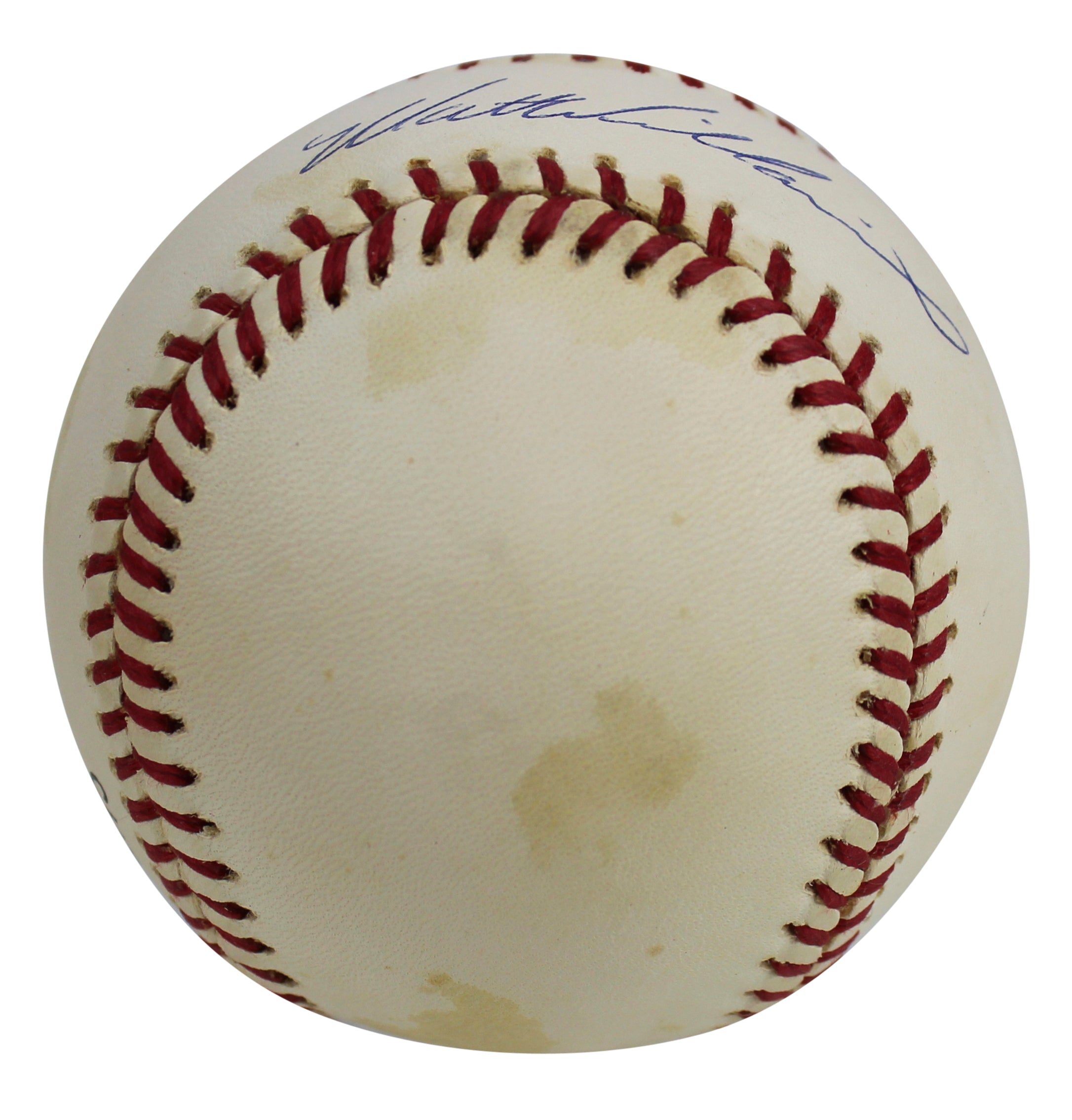 Giants Matt Williams Authentic Signed Coleman Onl Baseball BAS #H91067