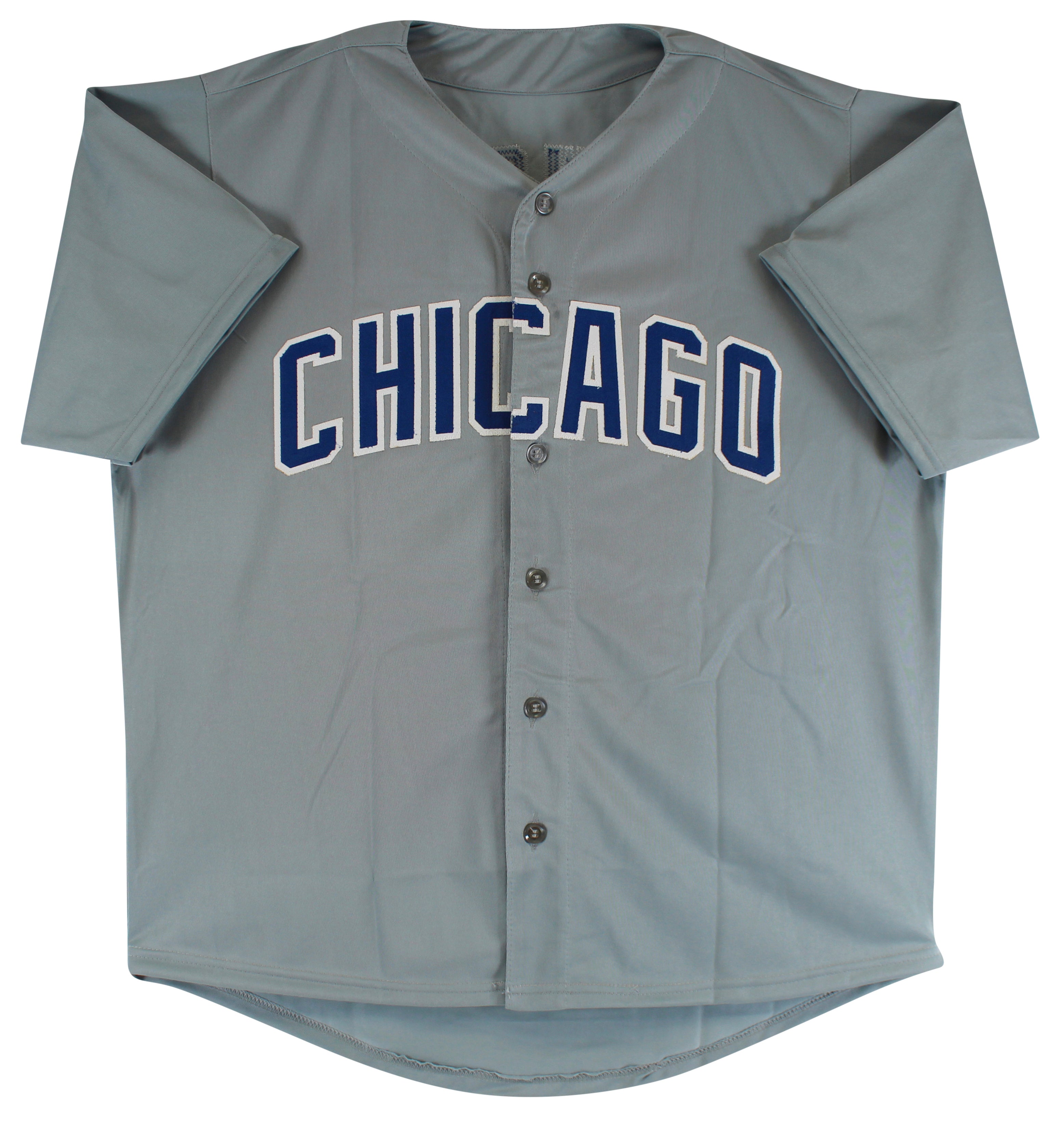 Andre Dawson HOF 2010 Authentic Signed Grey Pro Style Jersey BAS #BG79267