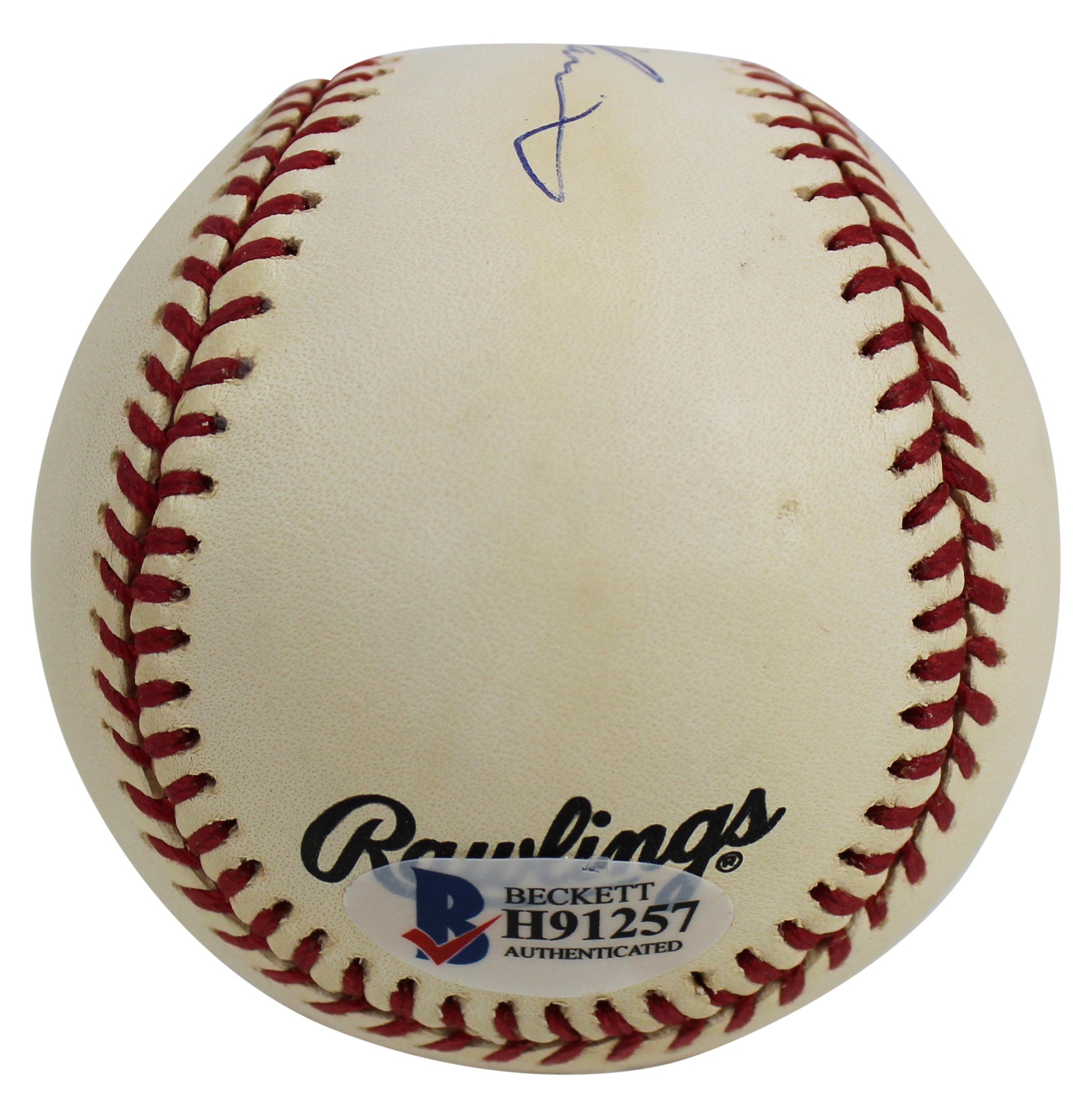 Giants Matt Williams Authentic Signed Coleman Onl Baseball BAS #H91257
