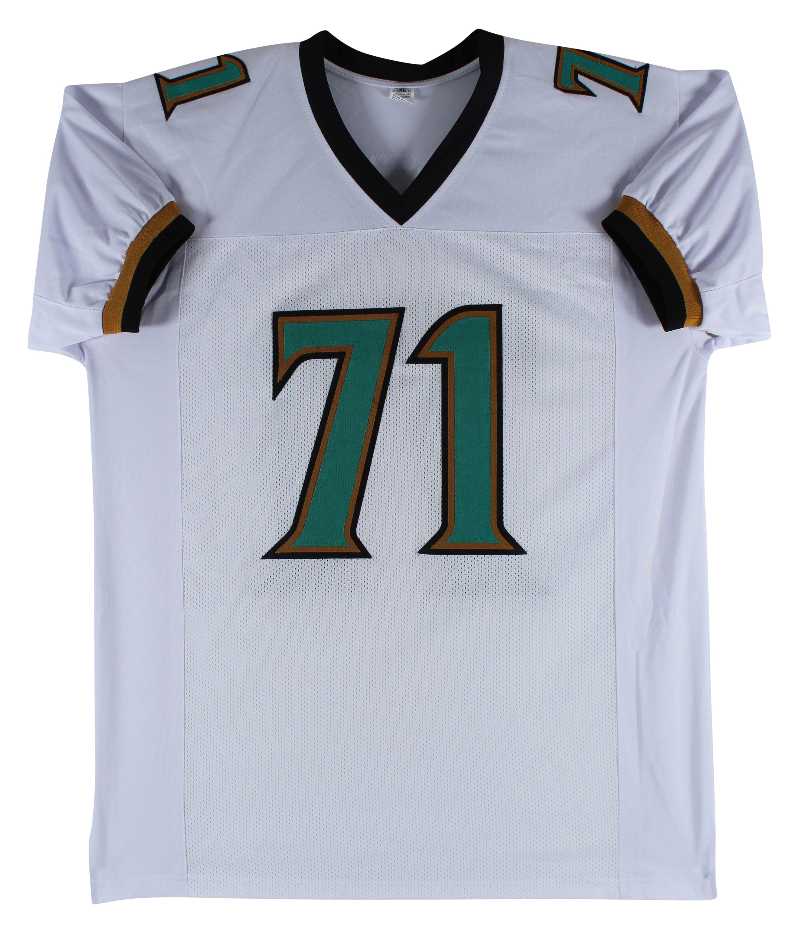 Tony Boselli "HOF 22" Authentic Signed White Pro Style Jersey BAS Witnessed