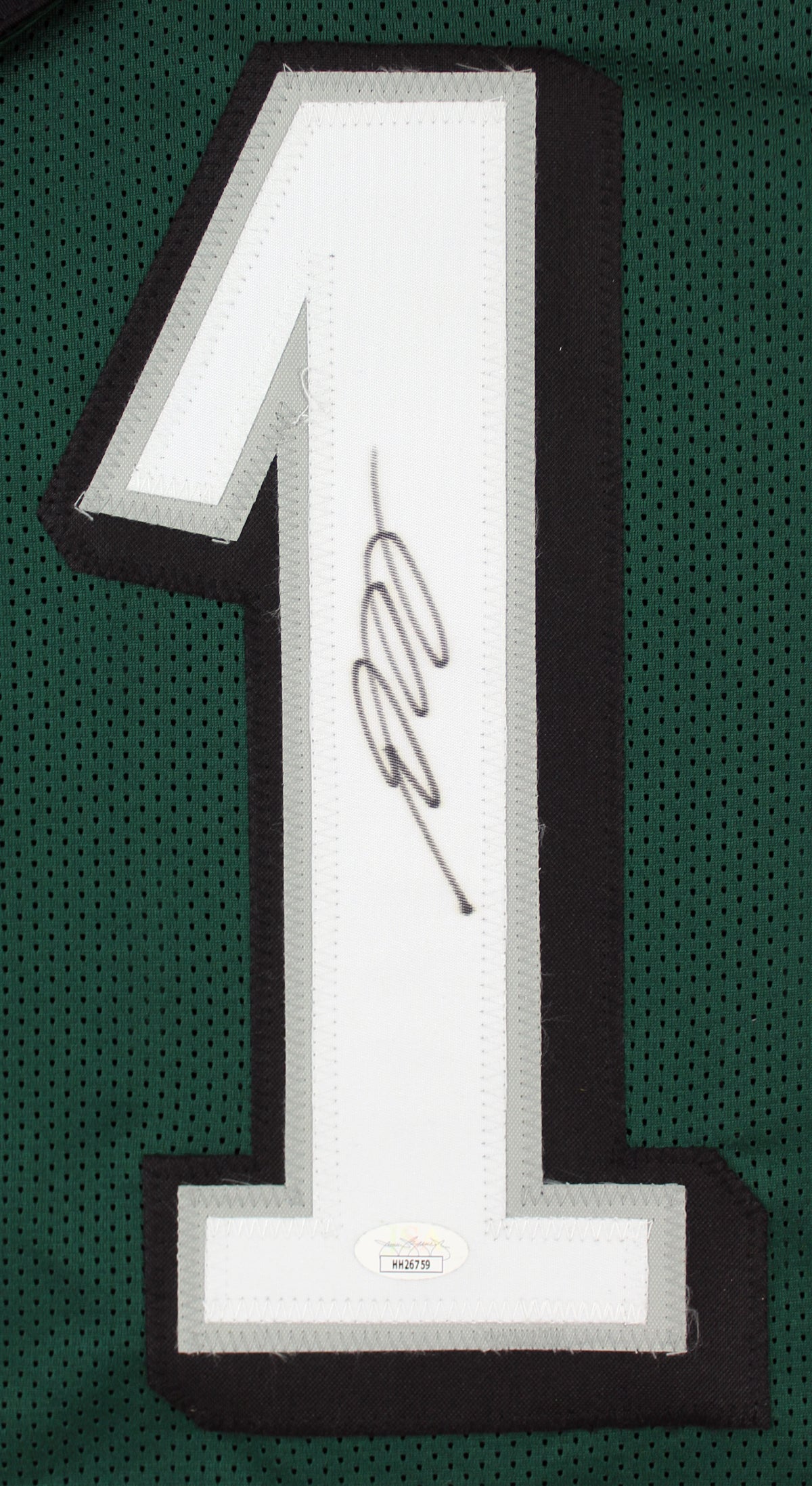 Desean Jackson Authentic Signed Green Pro Style Jersey Autographed JSA
