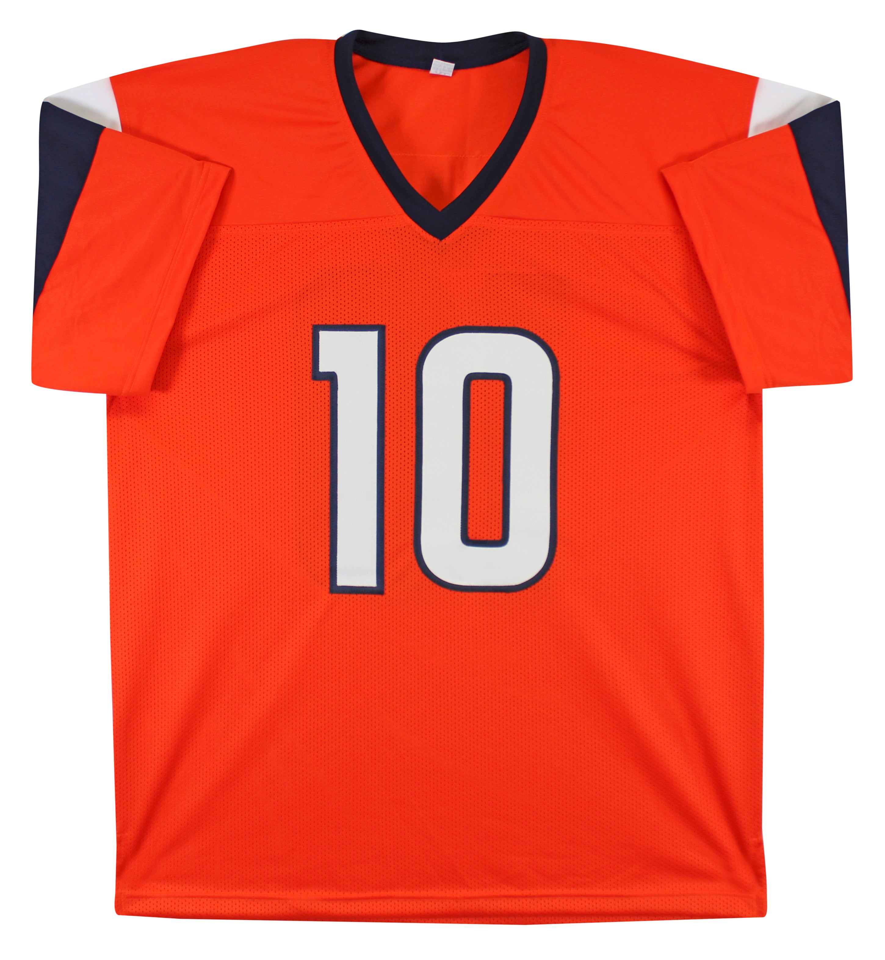 Bo Nix Authentic Signed Orange Pro Style Jersey Autographed BAS Witnessed