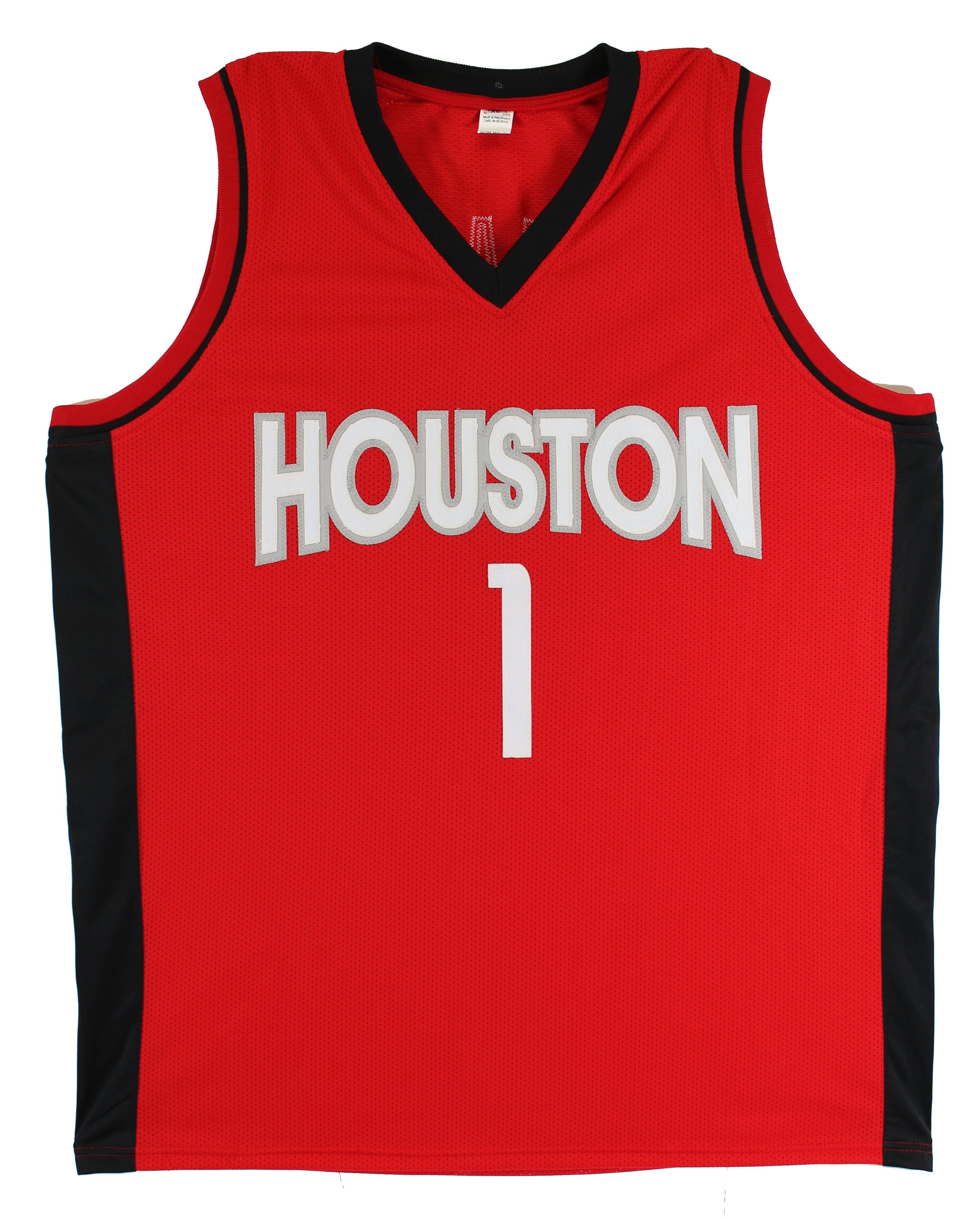 John Wall Authentic Signed Red Pro Style Jersey Autographed BAS Witnessed
