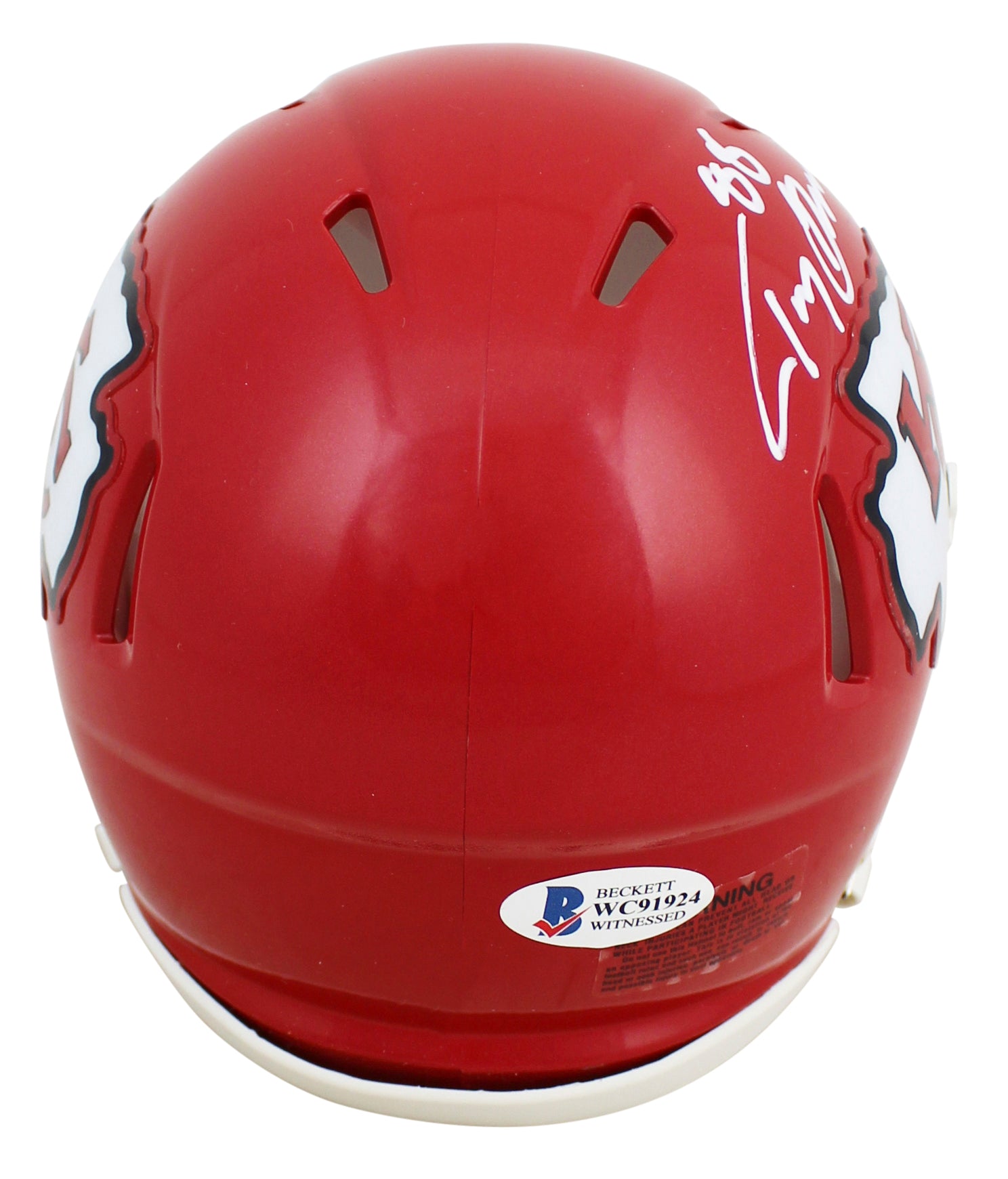 Chiefs Tony Gonzalez Authentic Signed Speed Mini Helmet Autographed BAS Witness