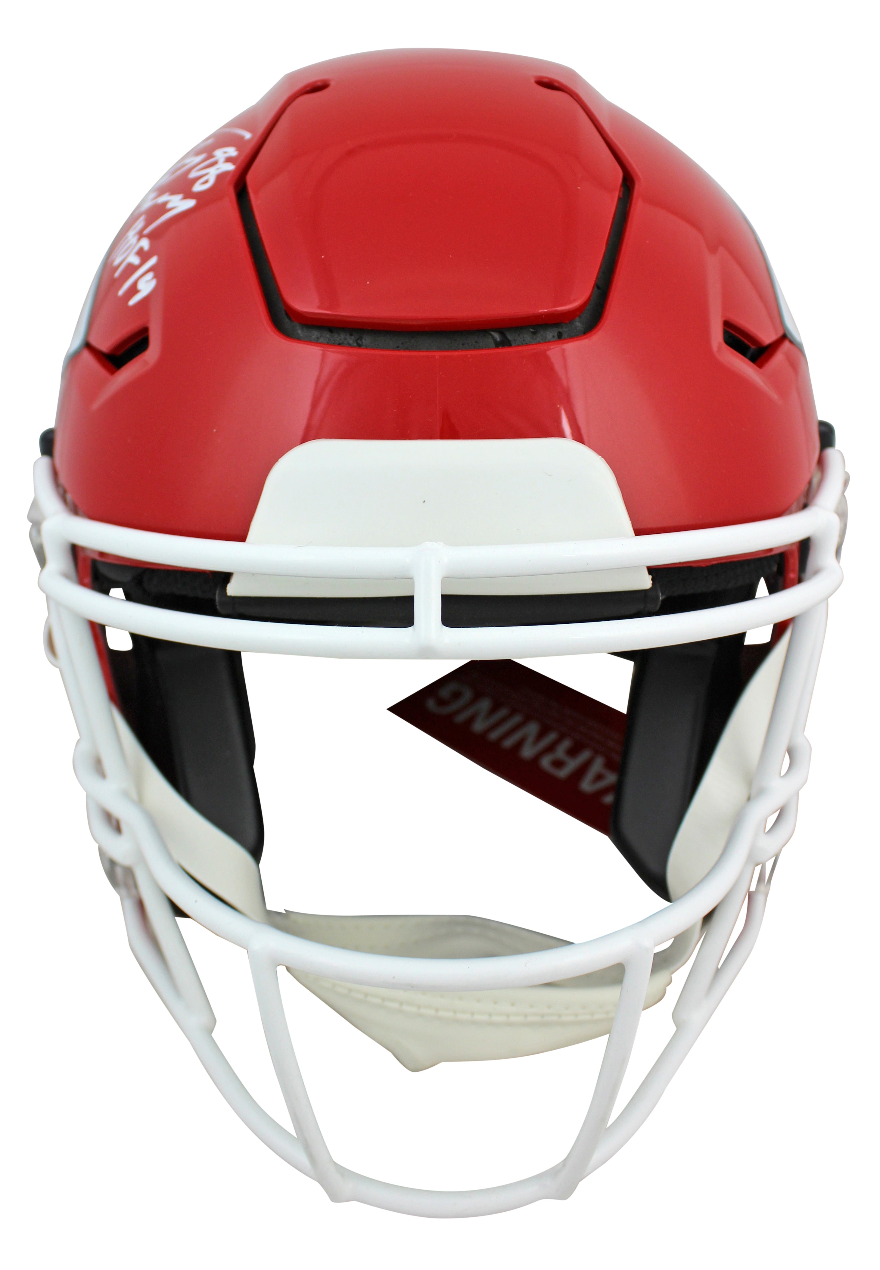 Chiefs Tony Gonzalez "HOF 19" Signed Speed Flex Full Size Helmet BAS Witnessed