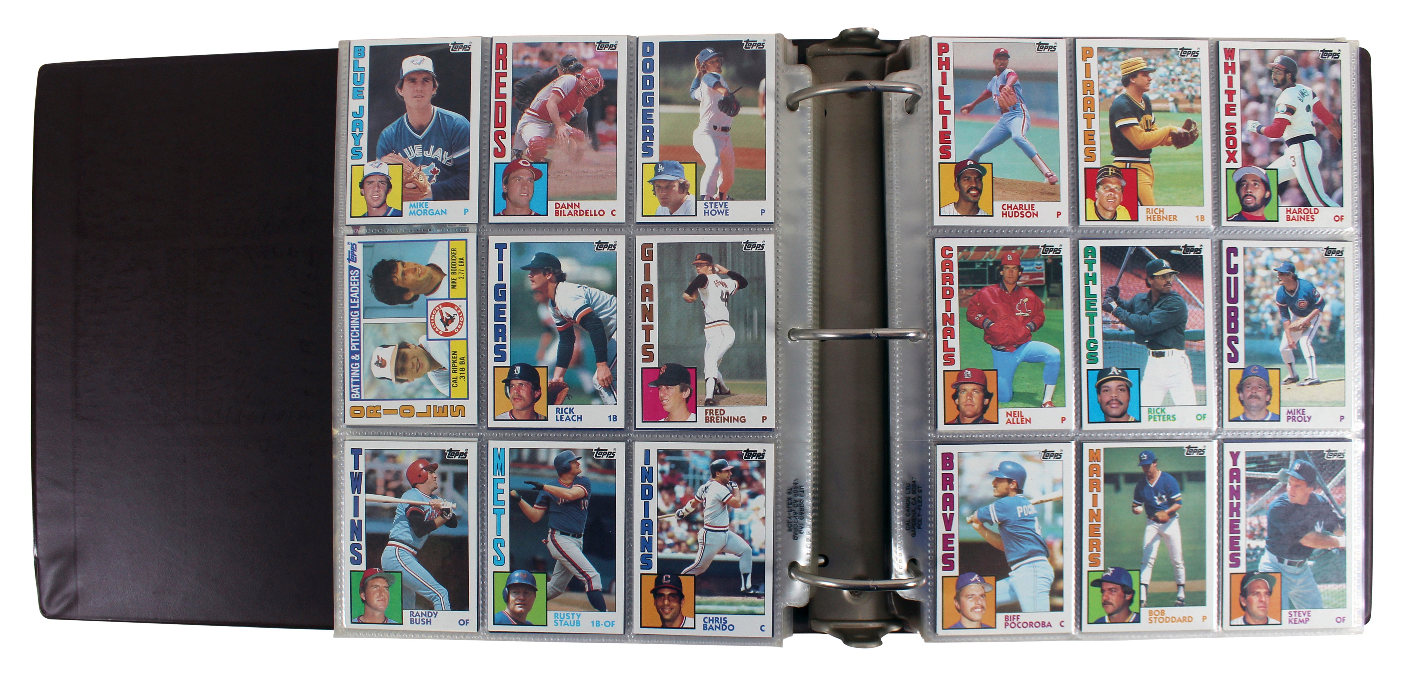 1984 Topps Set w/ 1984 Topps Traded Complete Trading Card Set Un-signed