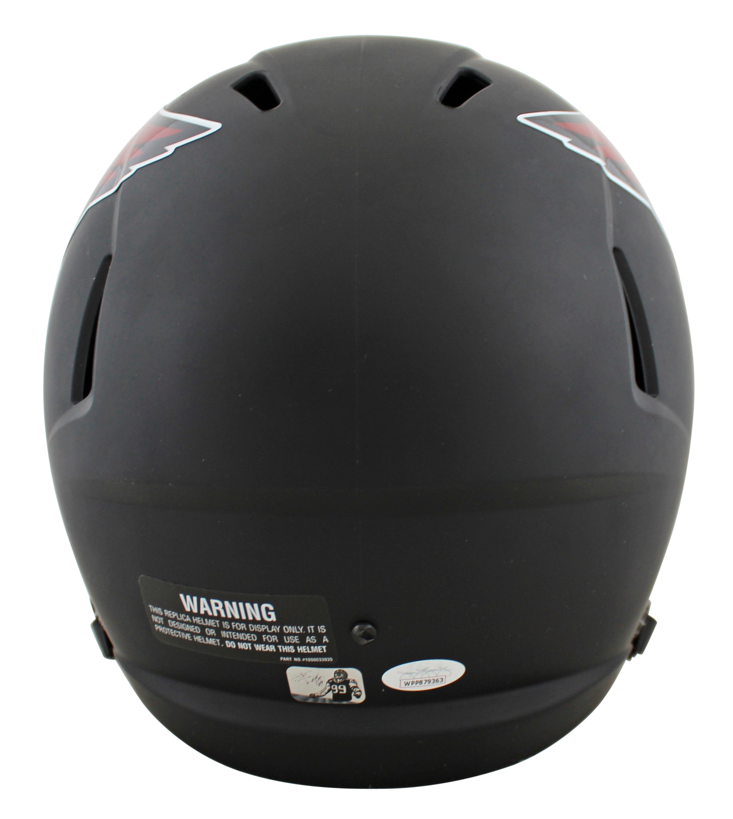 Cardinals J.J. Watt Signed Eclipse Full Size Speed Rep Helmet JSA Wit #WPP879363