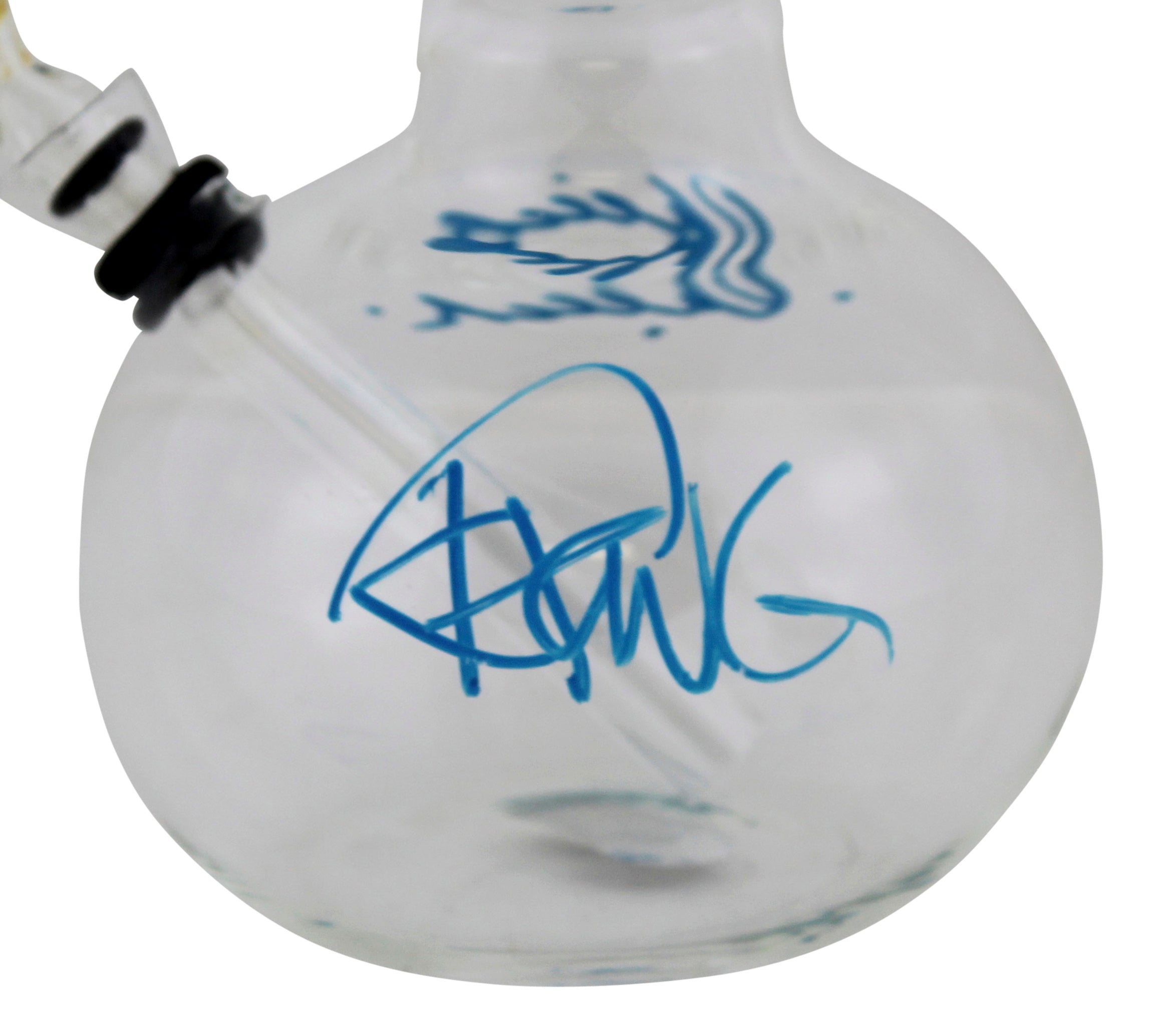 Cheech Marin & Tommy Chong Up in Smoke Signed Glass Water Pipe BAS Wit #WZ12130