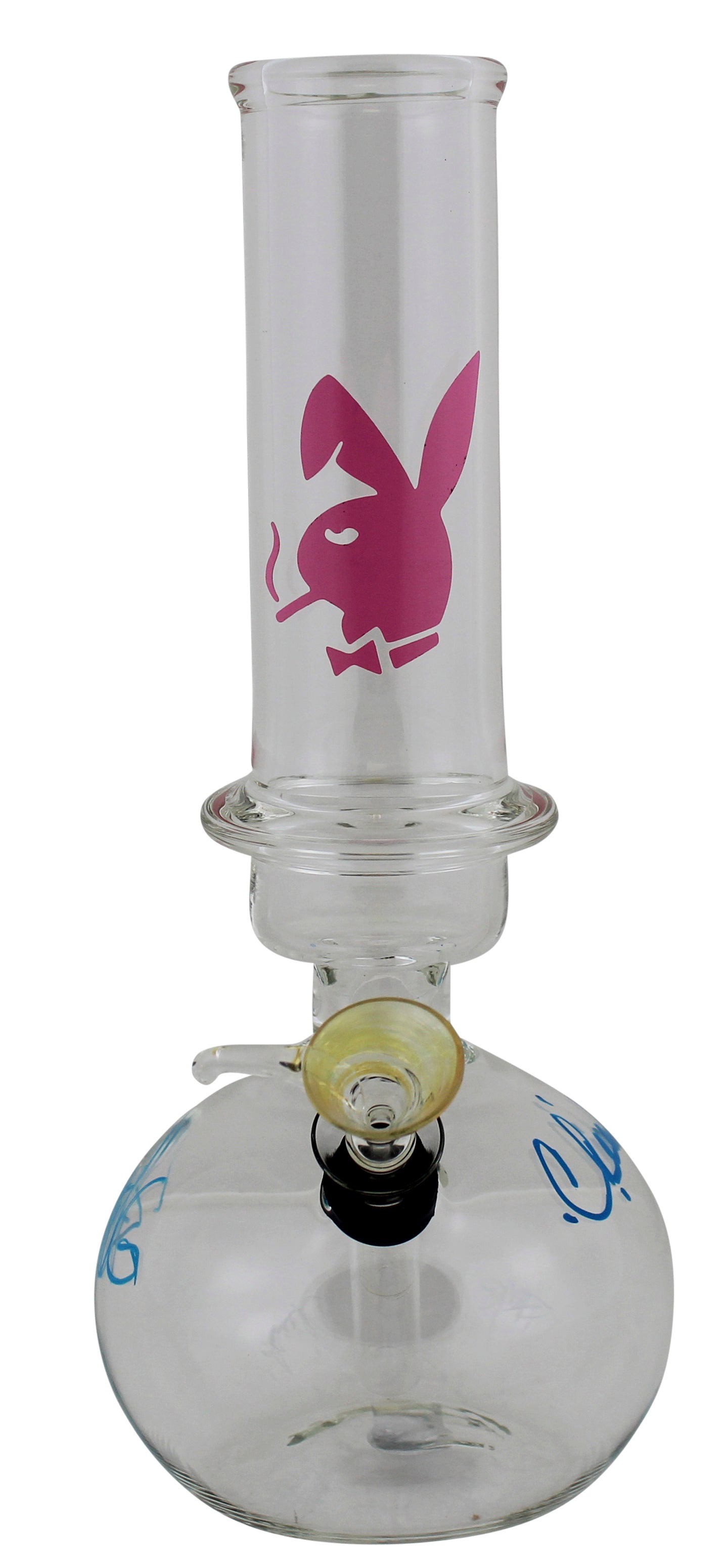 Cheech Marin & Tommy Chong Up in Smoke Signed Glass Water Pipe BAS Wit #WZ12132