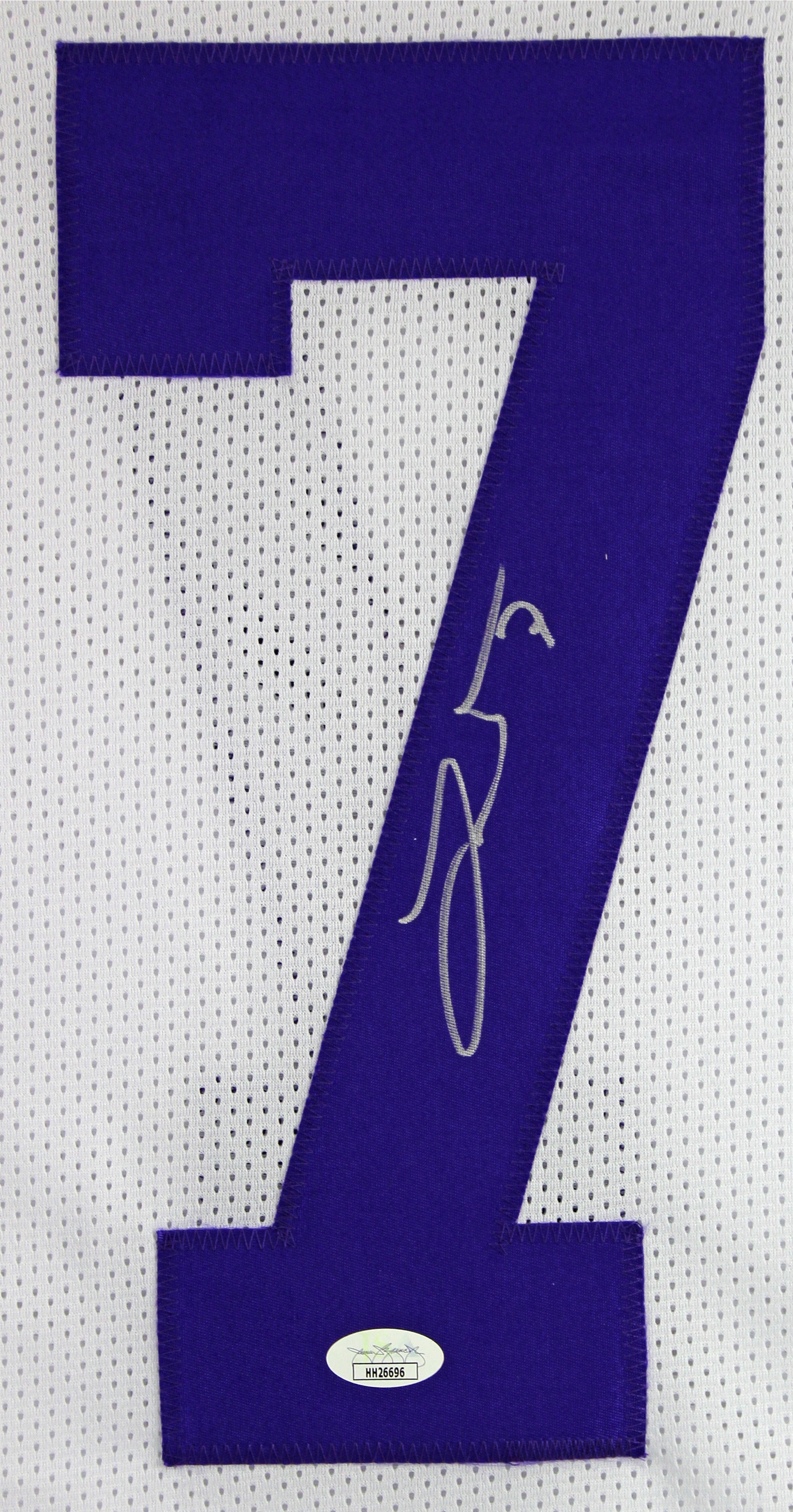 Tyrann Mathieu Authentic Signed White Pro Style Jersey Autographed JSA