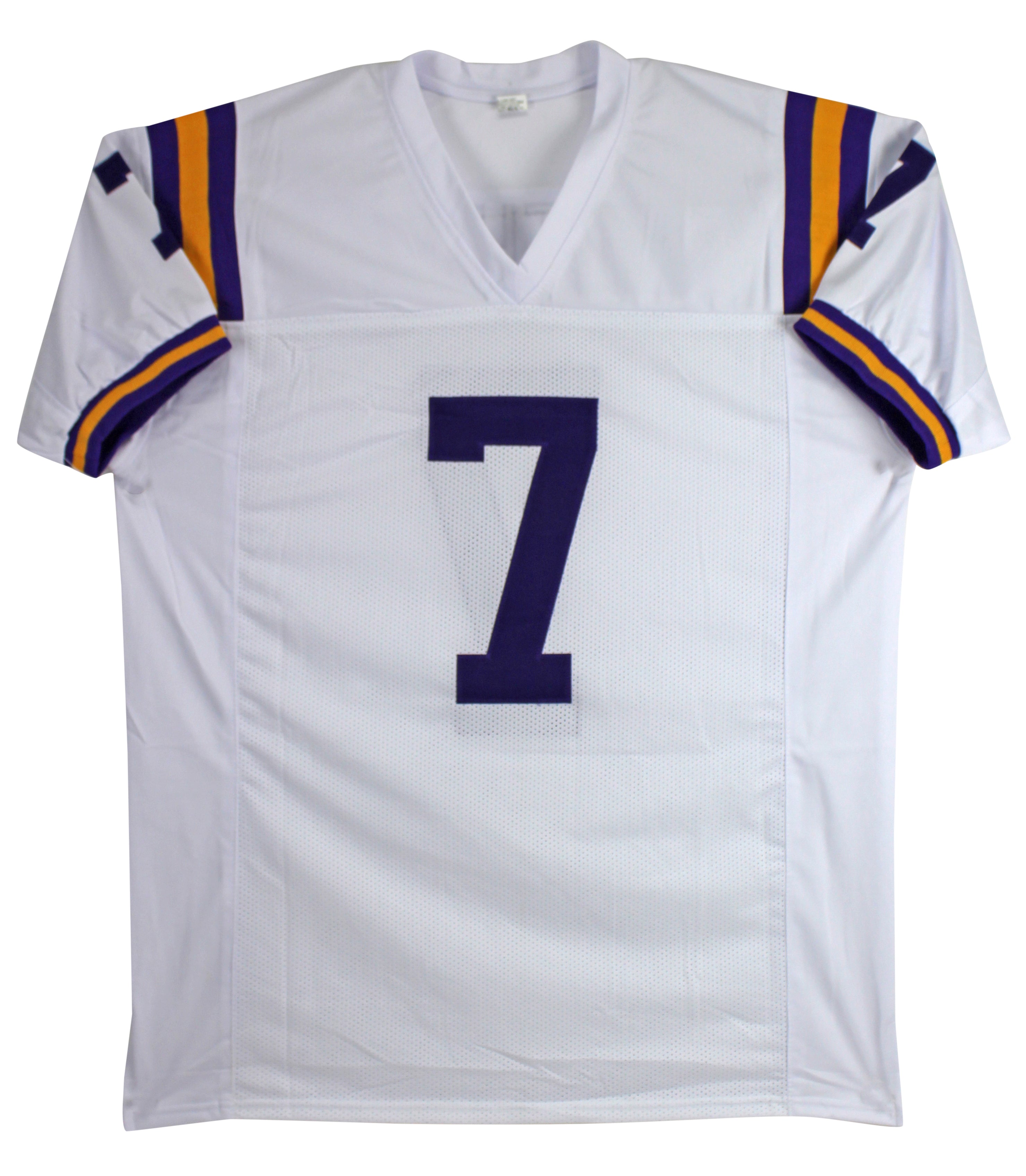 Tyrann Mathieu Authentic Signed White Pro Style Jersey Autographed JSA