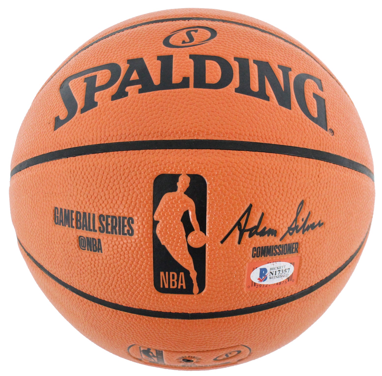Celtics Larry Bird Authentic Signed Spalding Basketball BAS Witnessed