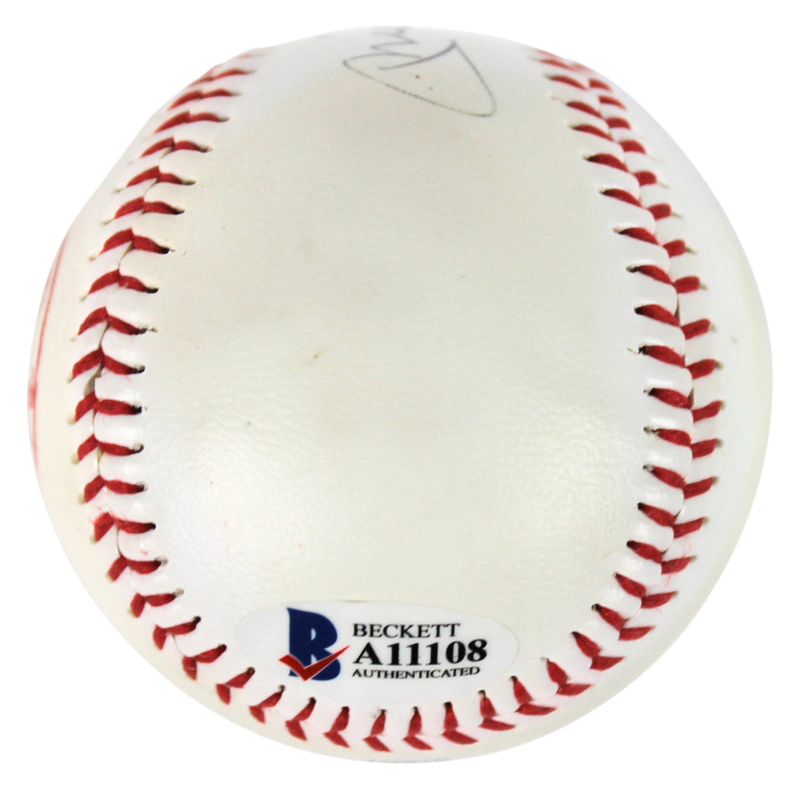 Yankees Mickey Mantle Authentic Signed Bobby Brown Oal Baseball BAS #A11108