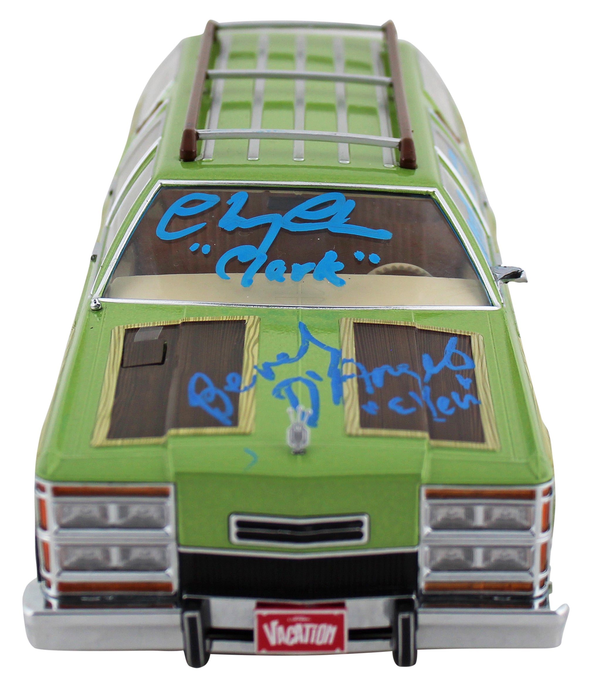 Vacation (4) Chase, D'Angelo, Hall & Barron Signed Family Truckster BAS Wit 1