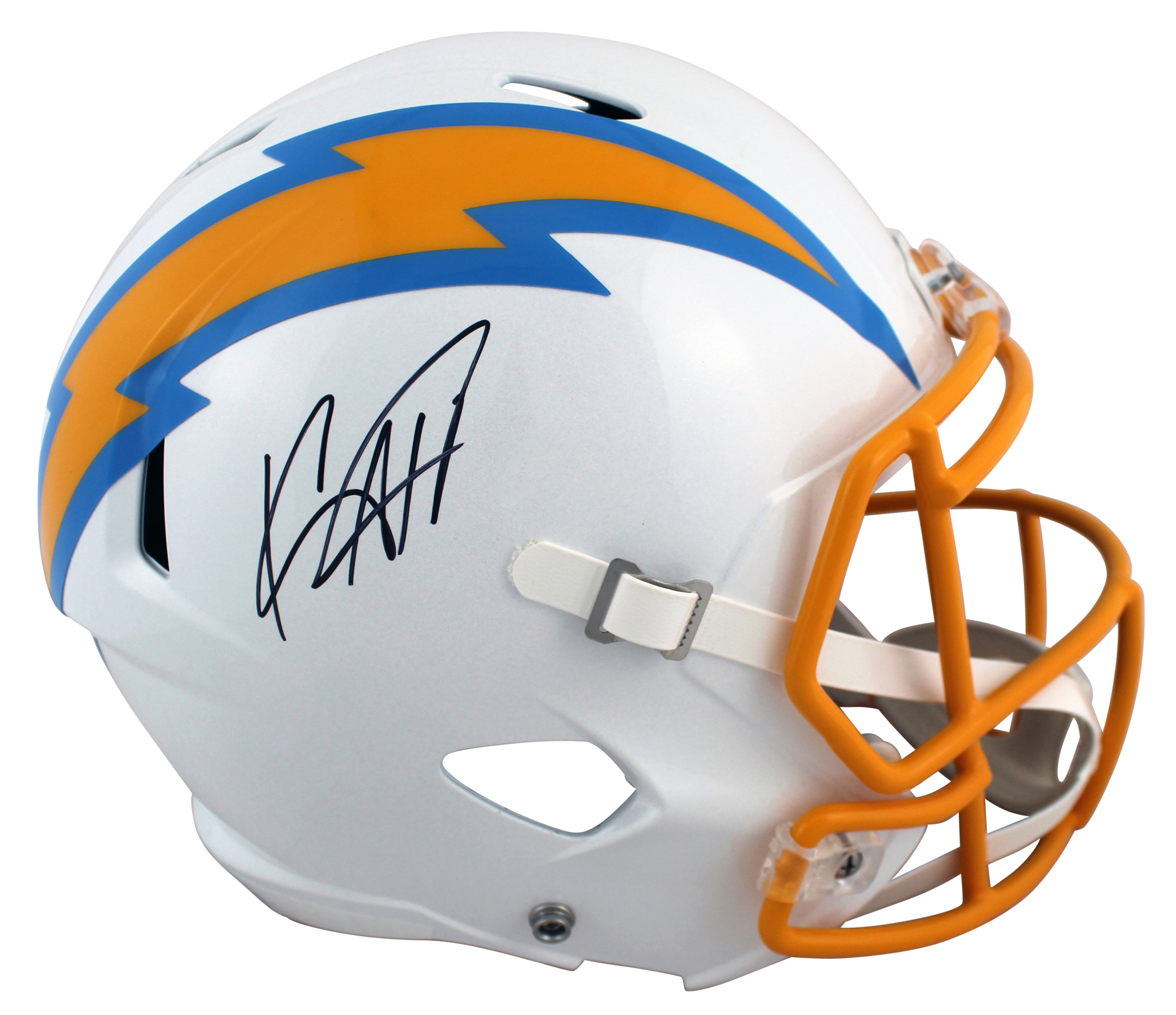 Chargers Keenan Allen Authentic Signed Full Size Speed Rep Helmet BAS Witnessed