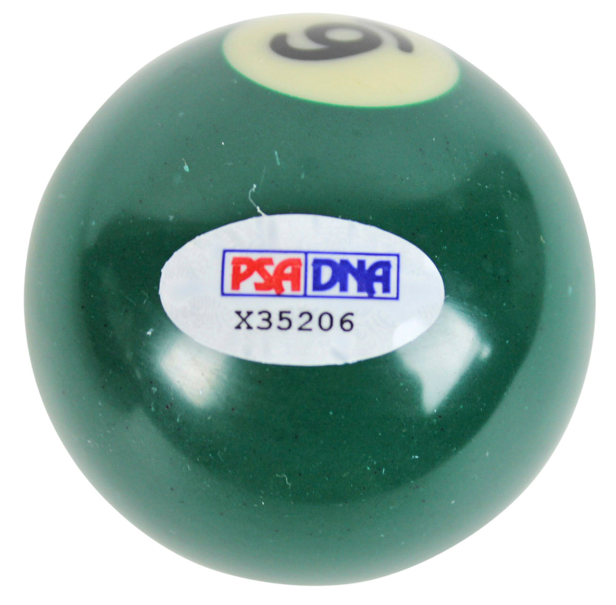 Willie Mosconi Authentic Signed #6 Billiards Pool Ball PSA/DNA #X35206