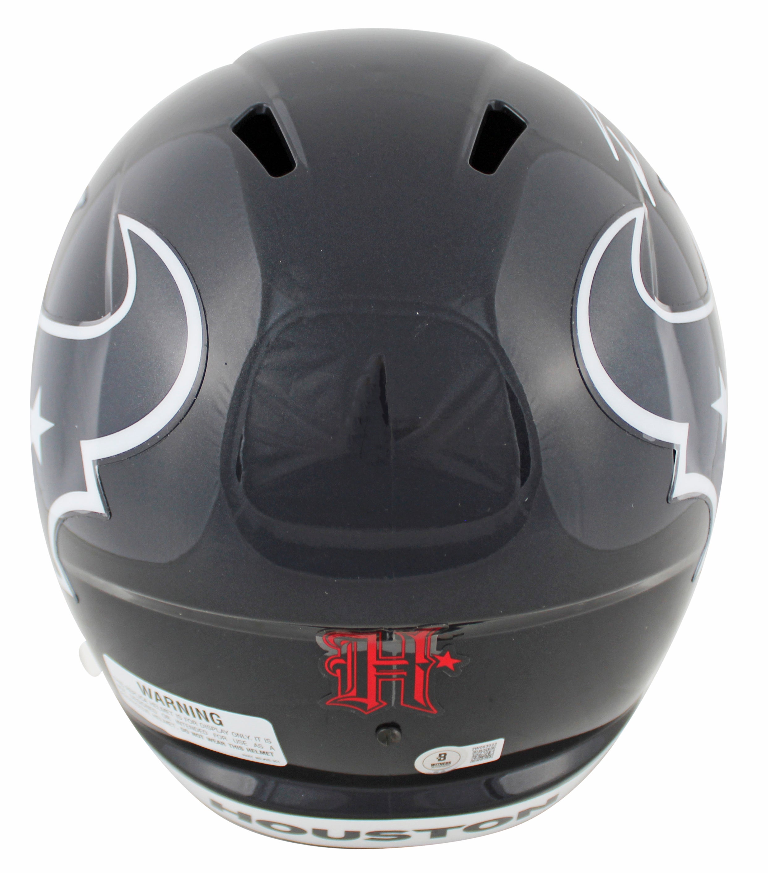 Texans Stefon Diggs Authentic Signed Full Size Speed Rep Helmet BAS Witnessed