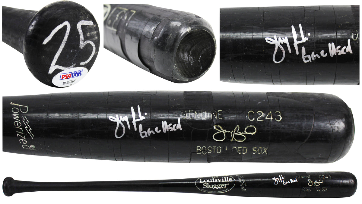 Red Sox Jeremy Giambi "Game Used" Signed LS Pro Model Bat PSA/DNA Itp #8A67368