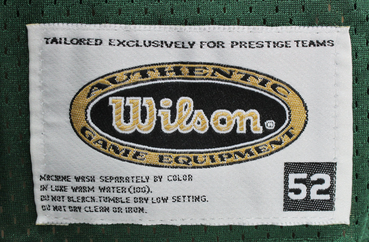Packers Brett Favre Authentic Signed Green Authentic Wilson Jersey BAS #H92249