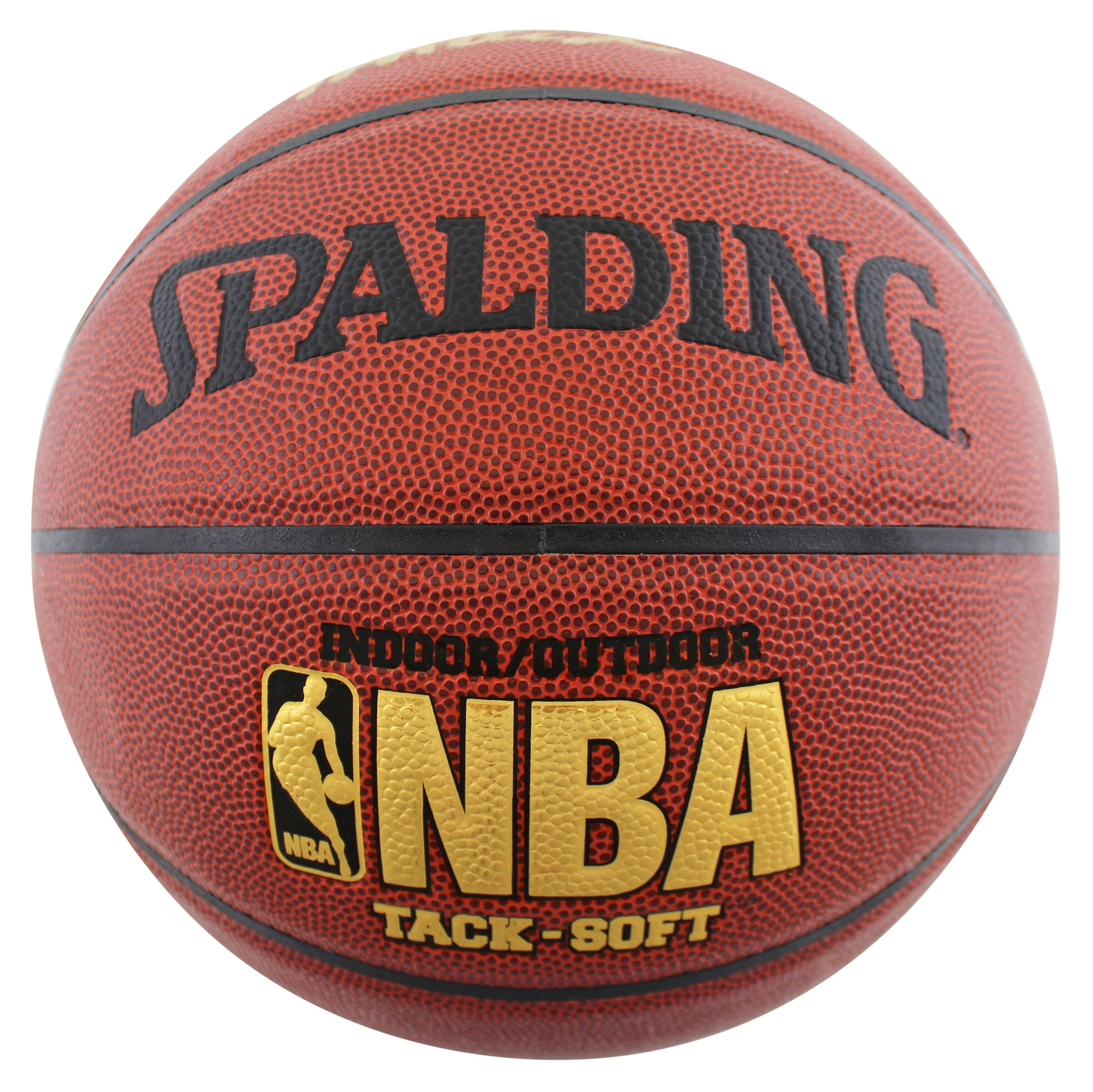 Lakers Magic Johnson & Jerry West Signed Brown Spalding Basketball BAS Witnessed