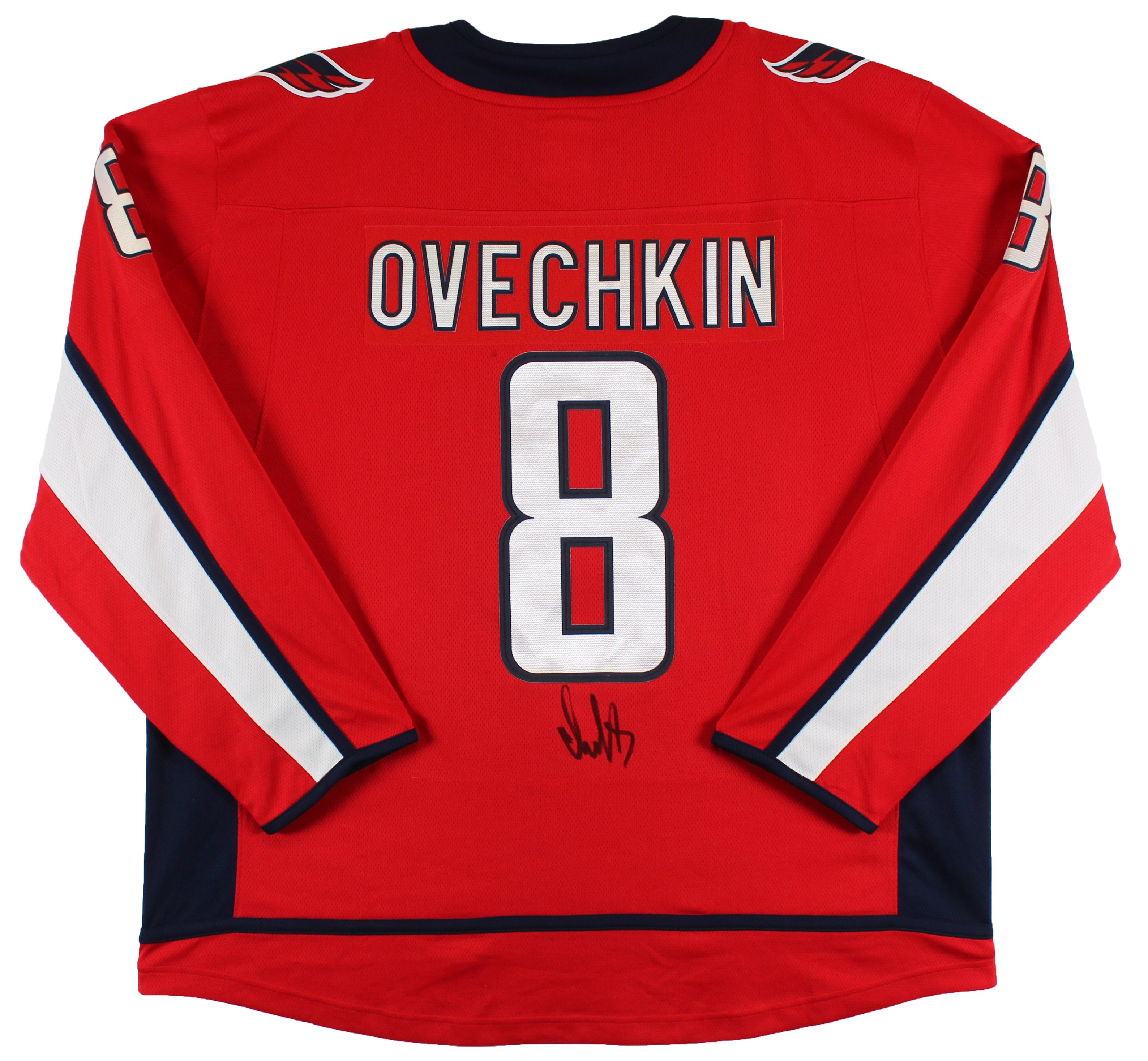 Capitals Alex Ovechkin Authentic Signed Red Fanatics Breakaway Jersey Fanatics