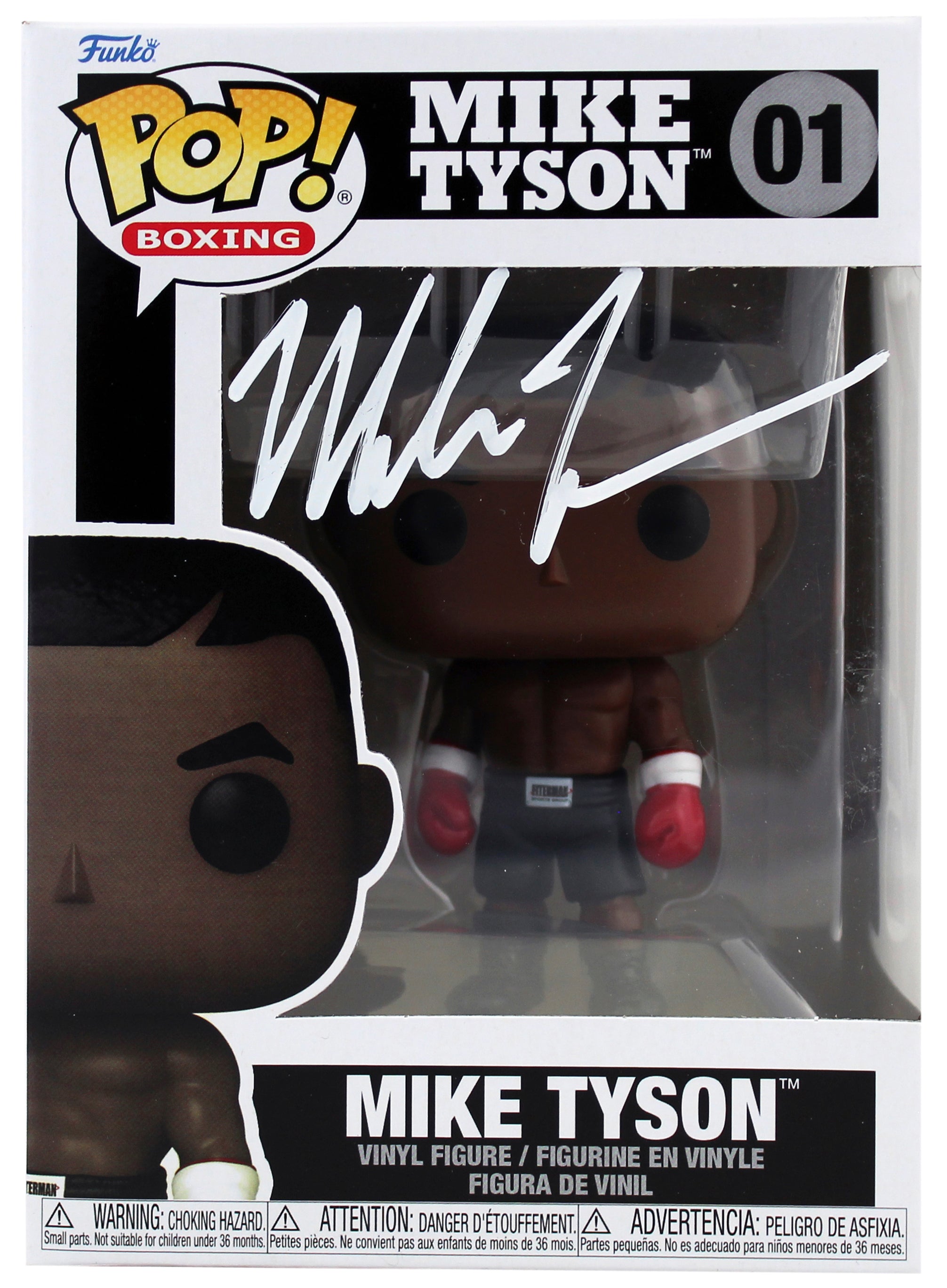 Mike Tyson Authentic Signed Funko Pop Vinyl Figure Autographed BAS