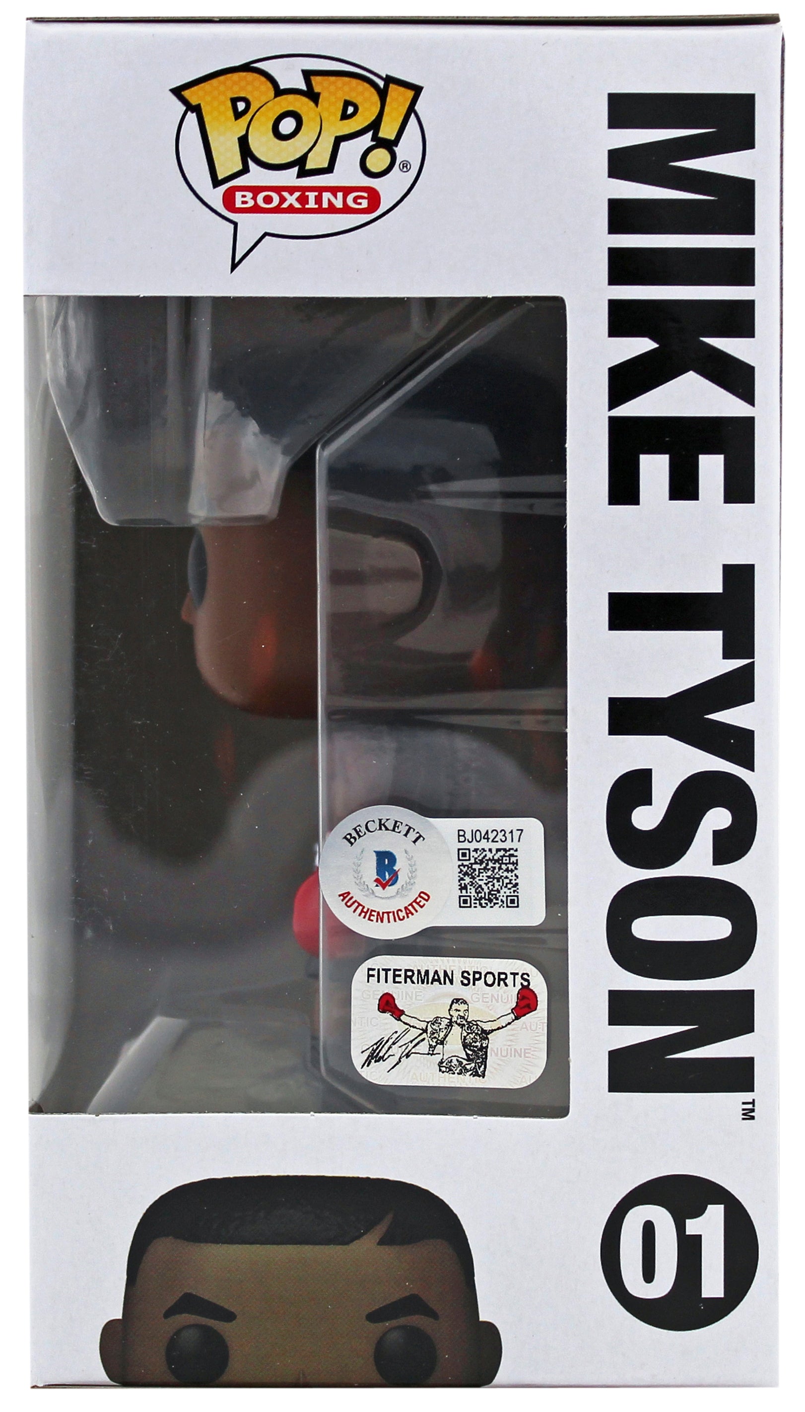 Mike Tyson Authentic Signed Funko Pop Vinyl Figure Autographed BAS