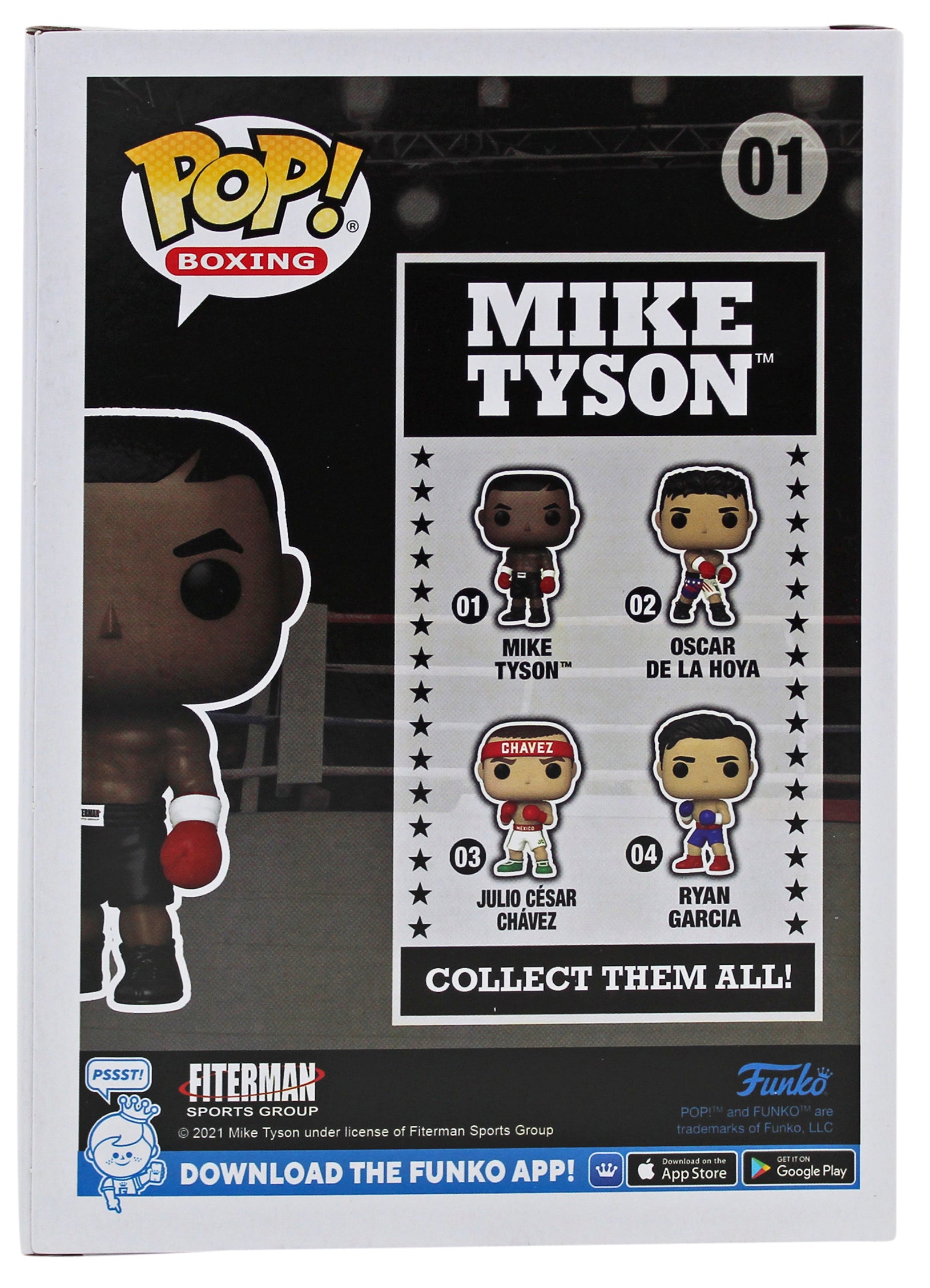 Mike Tyson Authentic Signed Funko Pop Vinyl Figure Autographed BAS