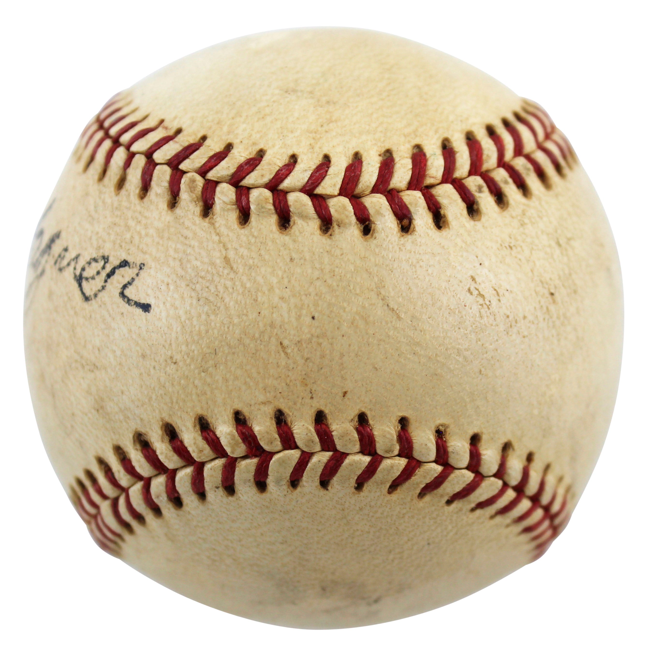 Pirates Honus Wagner Authentic Signed Warren Giles Onl Baseball JSA #BB75910