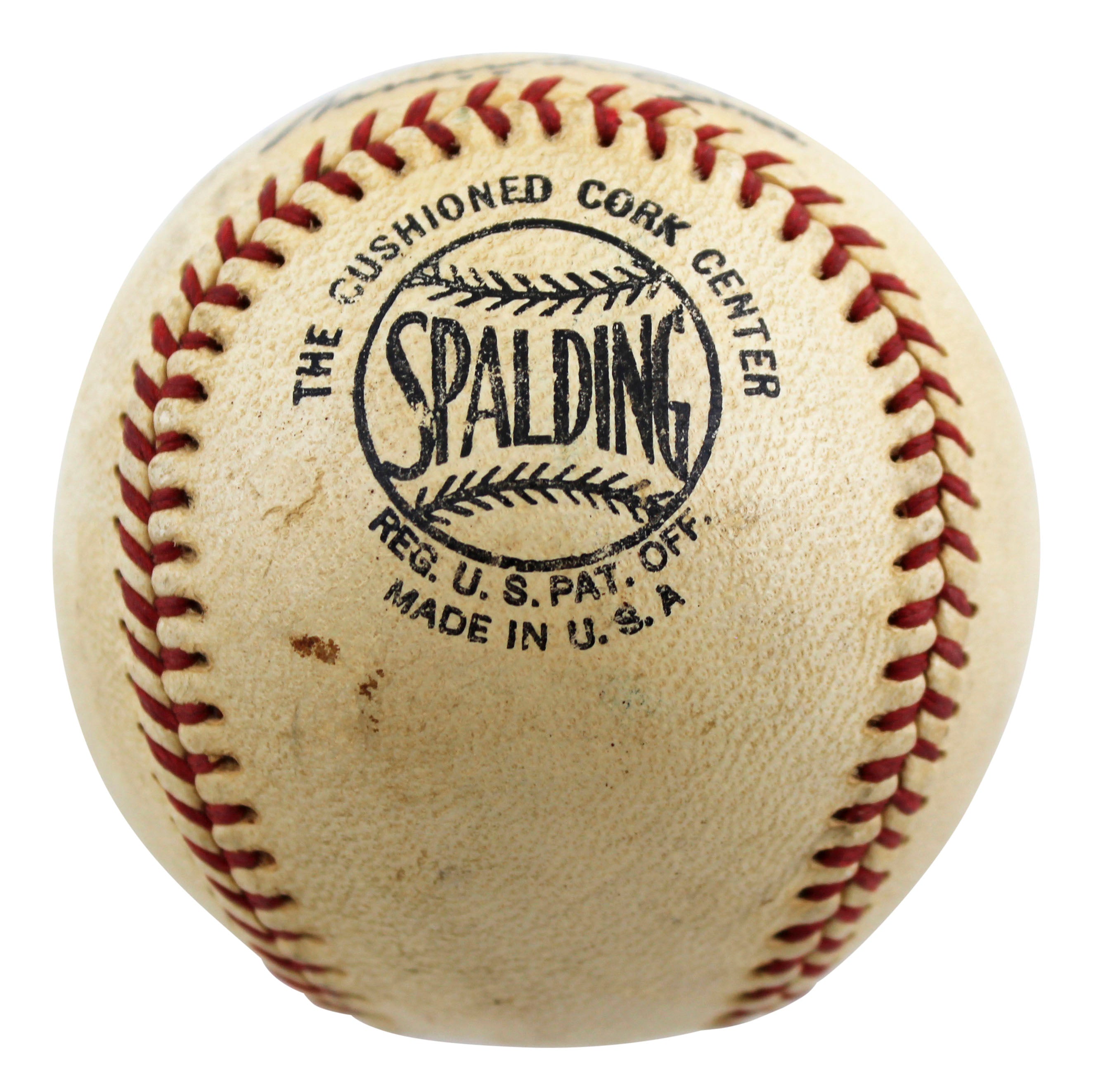 Pirates Honus Wagner Authentic Signed Warren Giles Onl Baseball JSA #BB75910