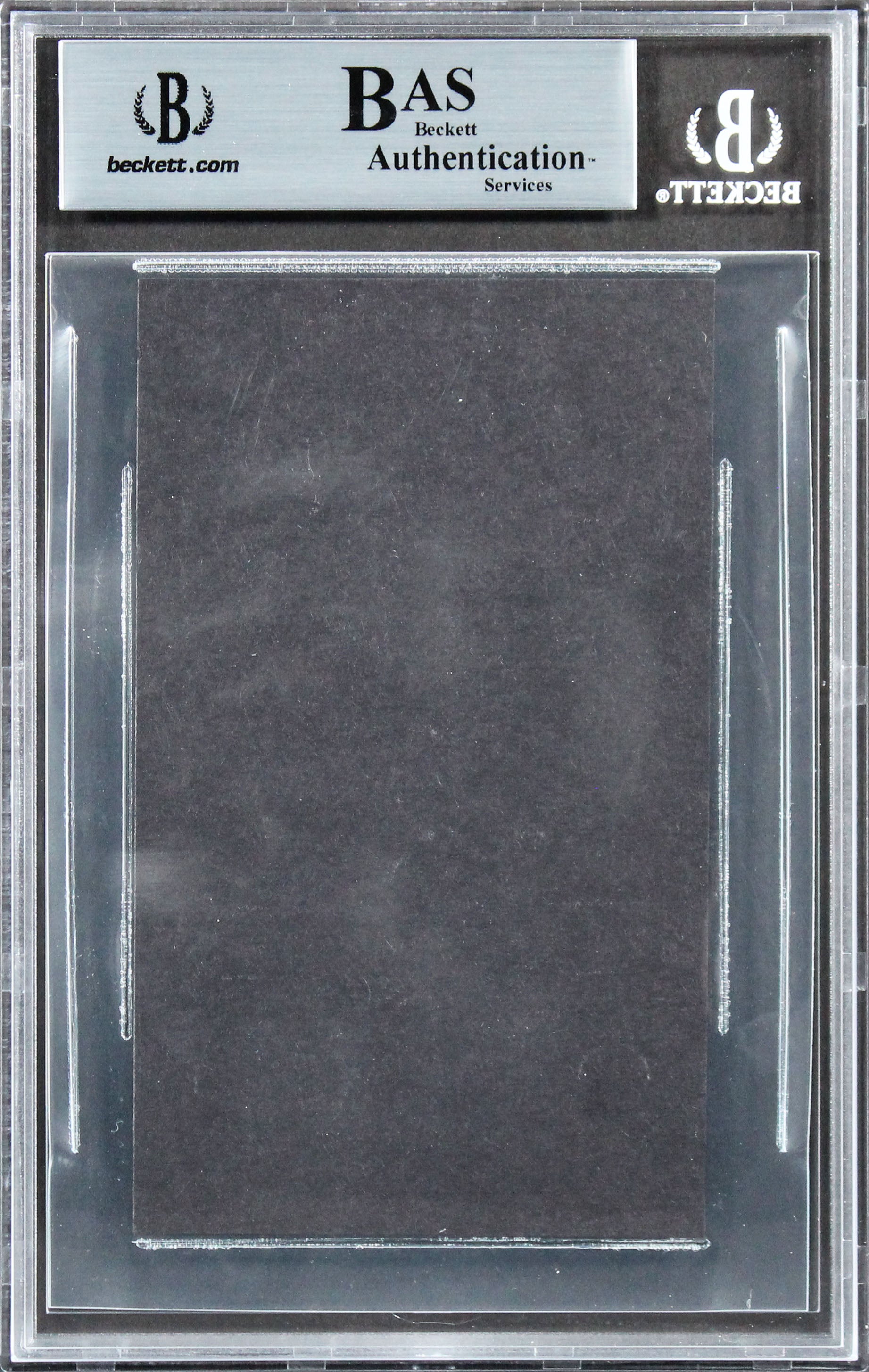 Princess Diana April 3rd 1985 Authentic Signed .85x3.85 Cut BAS Slabbed