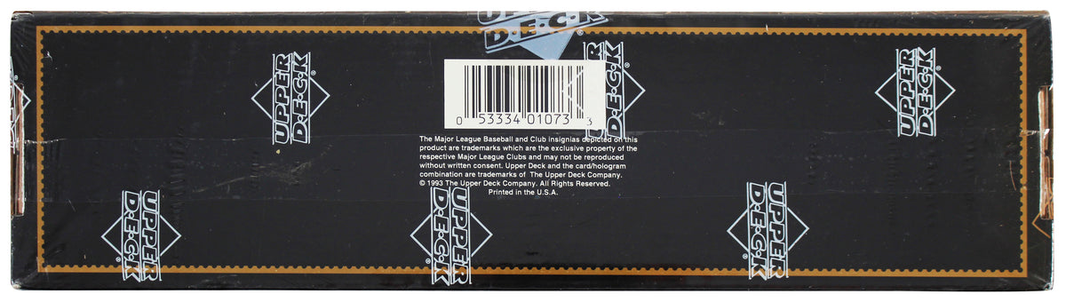 1993 Upper Deck MLB Factory Sealed Complete Trading Card Set w/ Derek Jeter RC