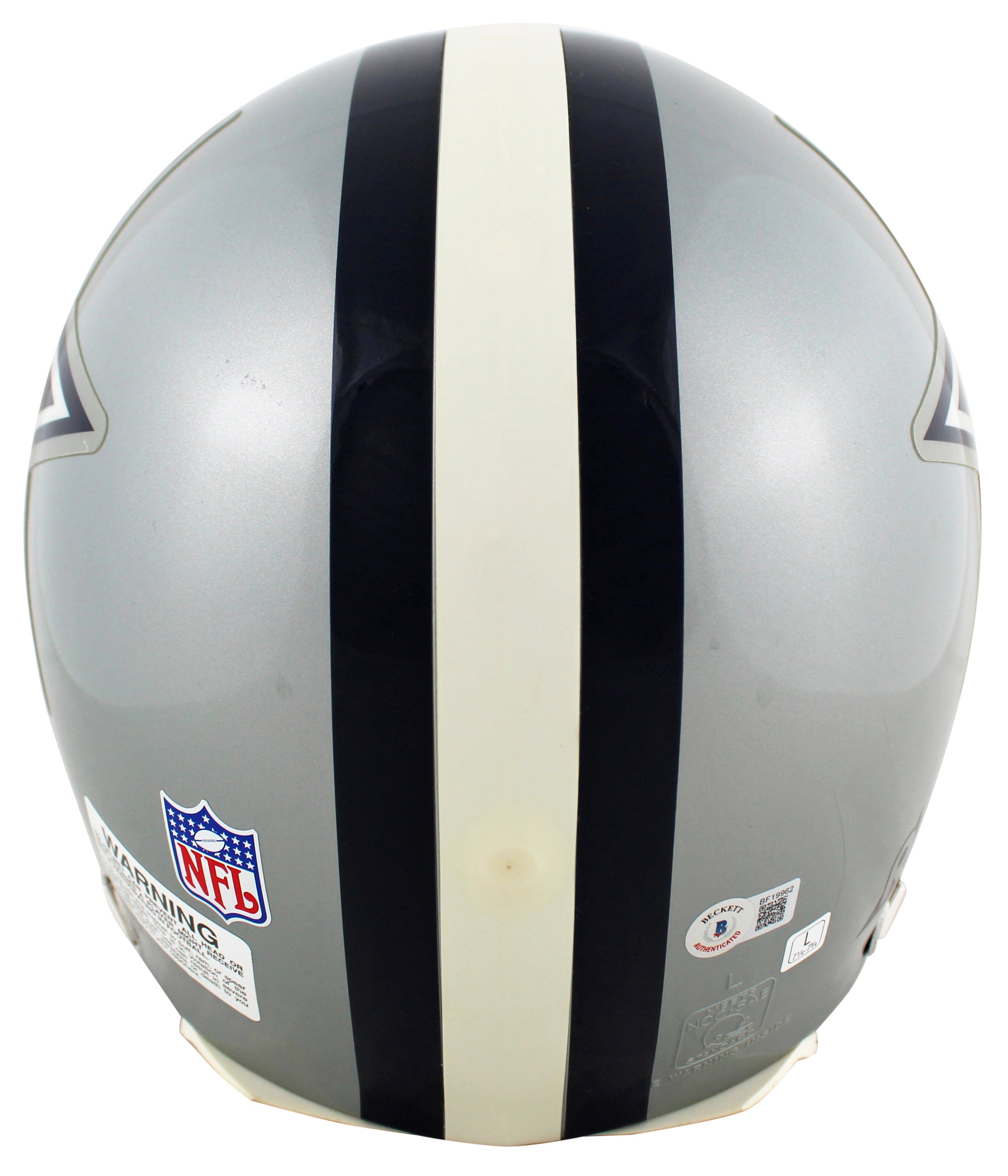 Cowboys Emmitt Smith Signed Vintage Full Size Proline Helmet BAS #BF19962